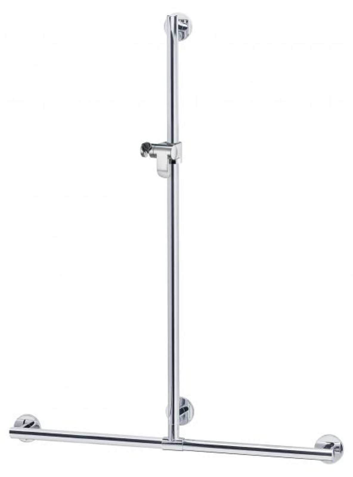 Keuco Duschhandlauf Plan Carechts 34914 mit Brausestange verchromt 682 1263 mm
