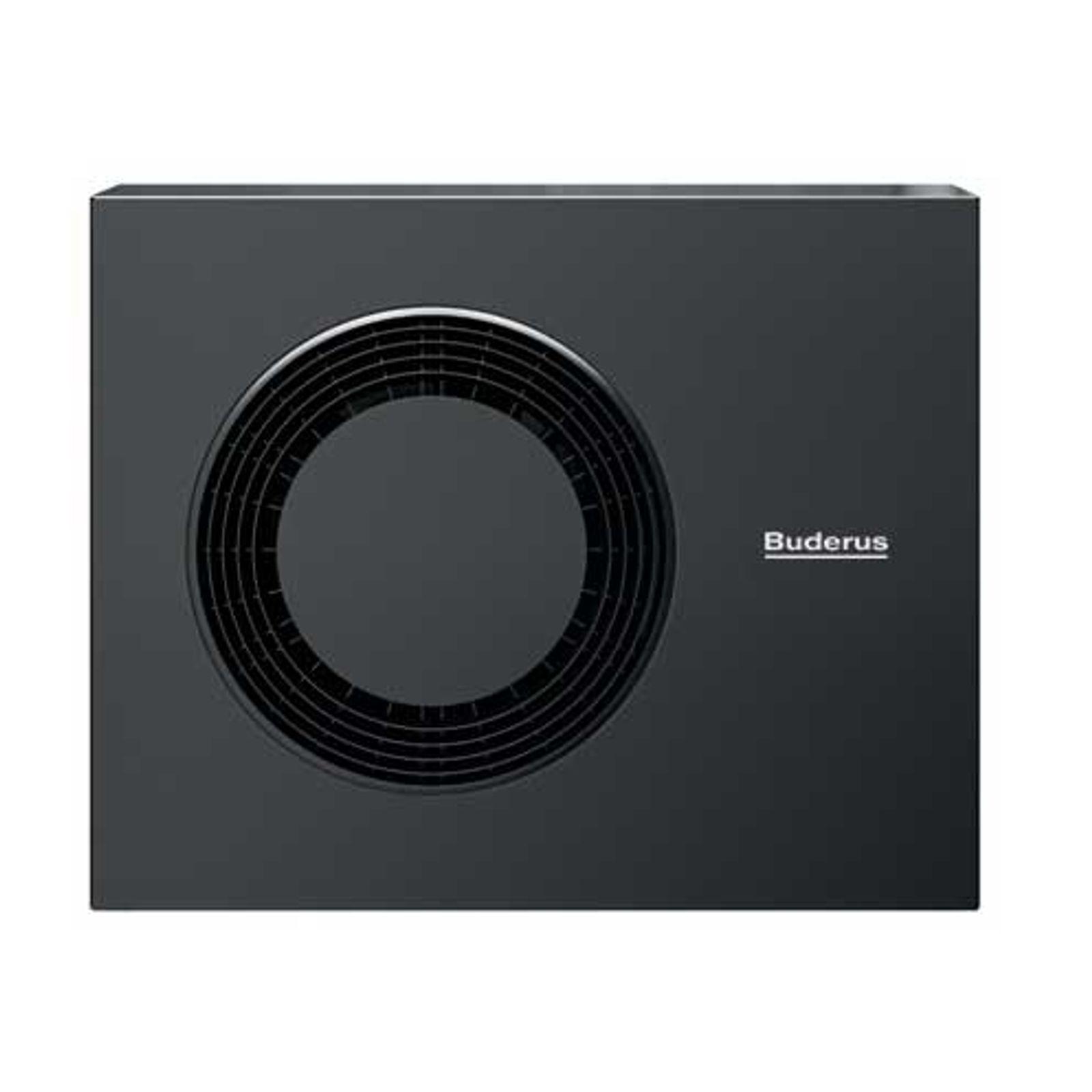 Buderus Luft-Wasser-Wärmepumpe Logaplus M WLW186i-12 AR TP70 schwarz