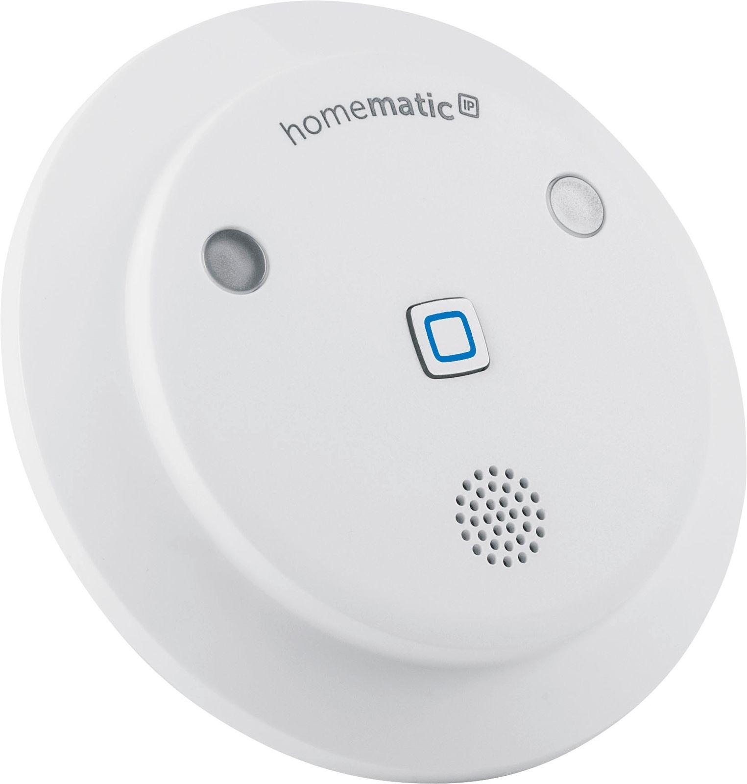 Homematic IP Smart Home Rauchmelder Set 3 Zimmer + Alarm