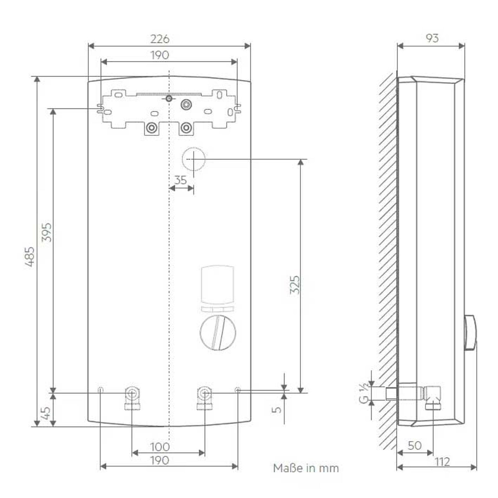 AEG Komfort-Durchlauferhitzer DDLE TD 18/21/24