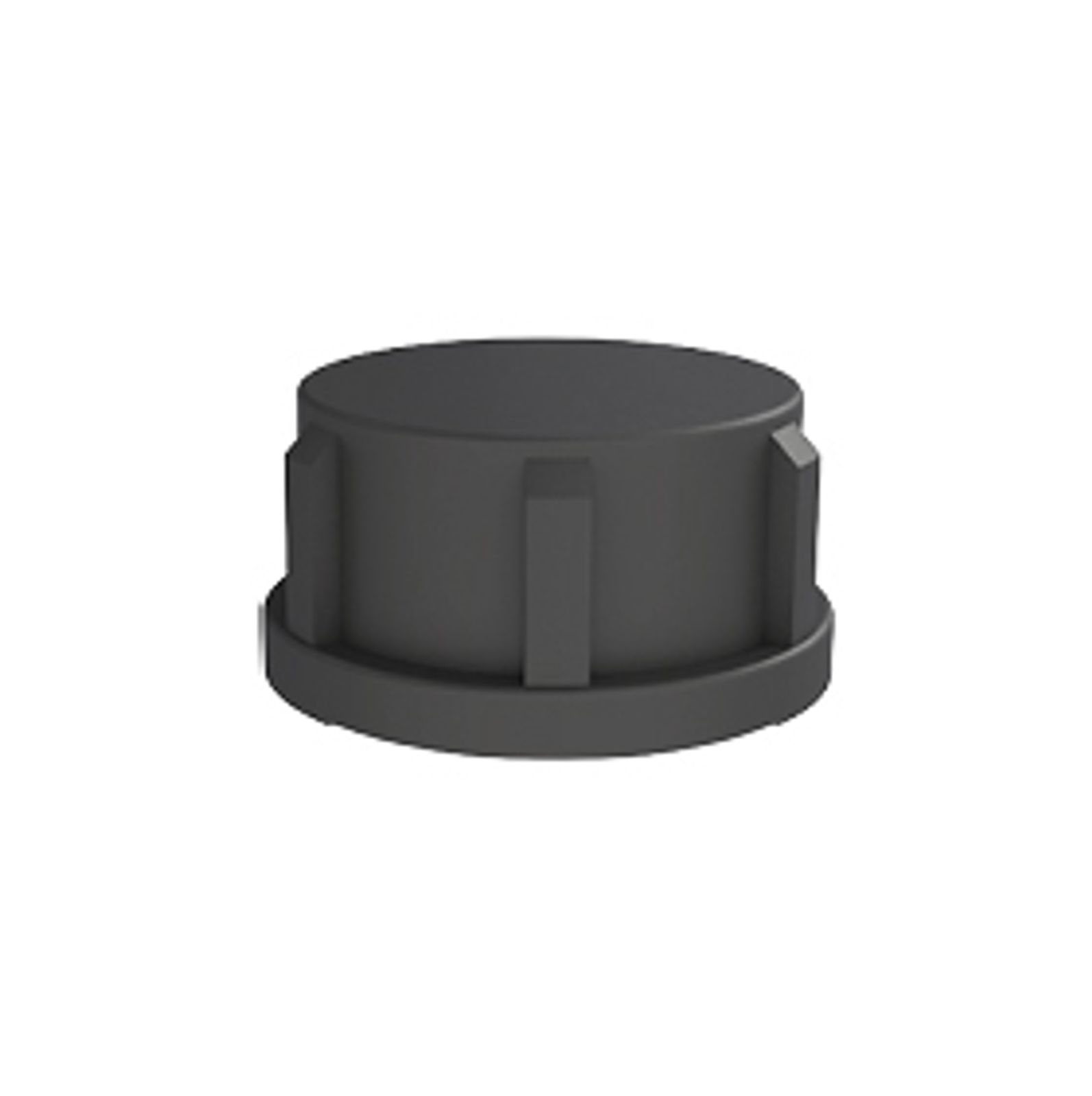 Jeremias DW-BLACK Verschlusskappe Kunststoff für Kondensatablauf passend auf 1/2" Nippel Edelstahl matt schwarz