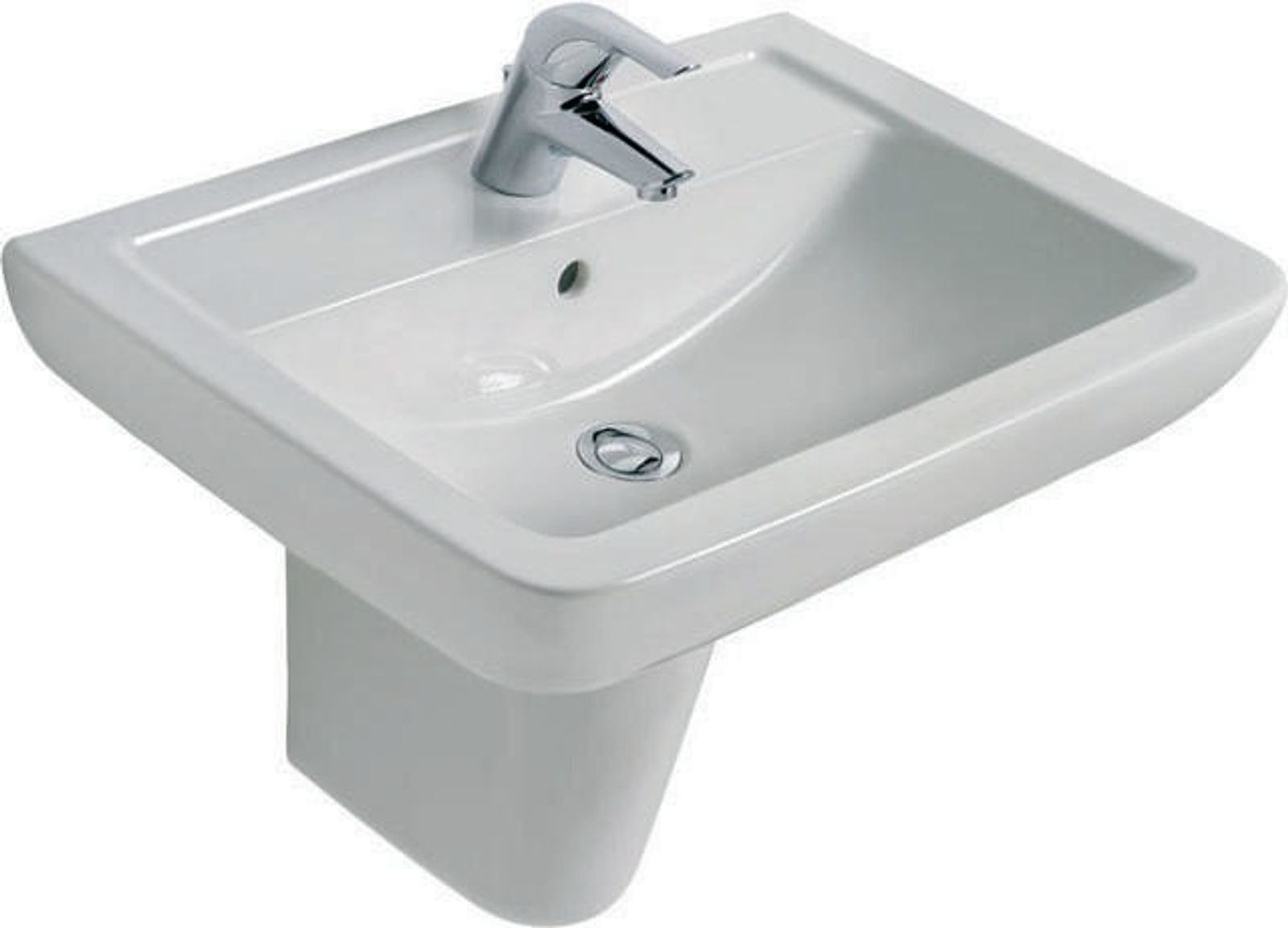 Ideal Standard Waschtisch Eurovit Plus, 650x460x190mm, Weiß