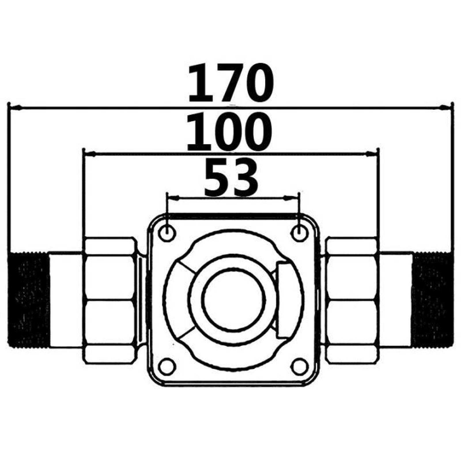 SYR Universalflansch 2315 DN25 1 Zoll