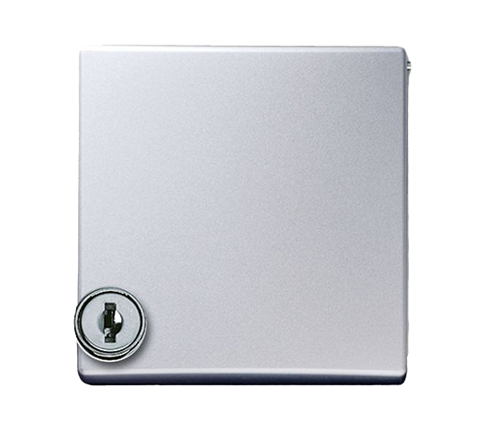 Steckdosenabdeckung mit Schloss