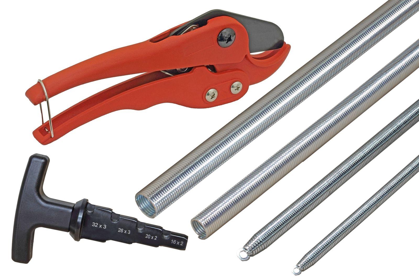 WK Tools 4-teiliges Werkzeug-Komplettset für Alu-Verbundrohr 16 x 2 mm