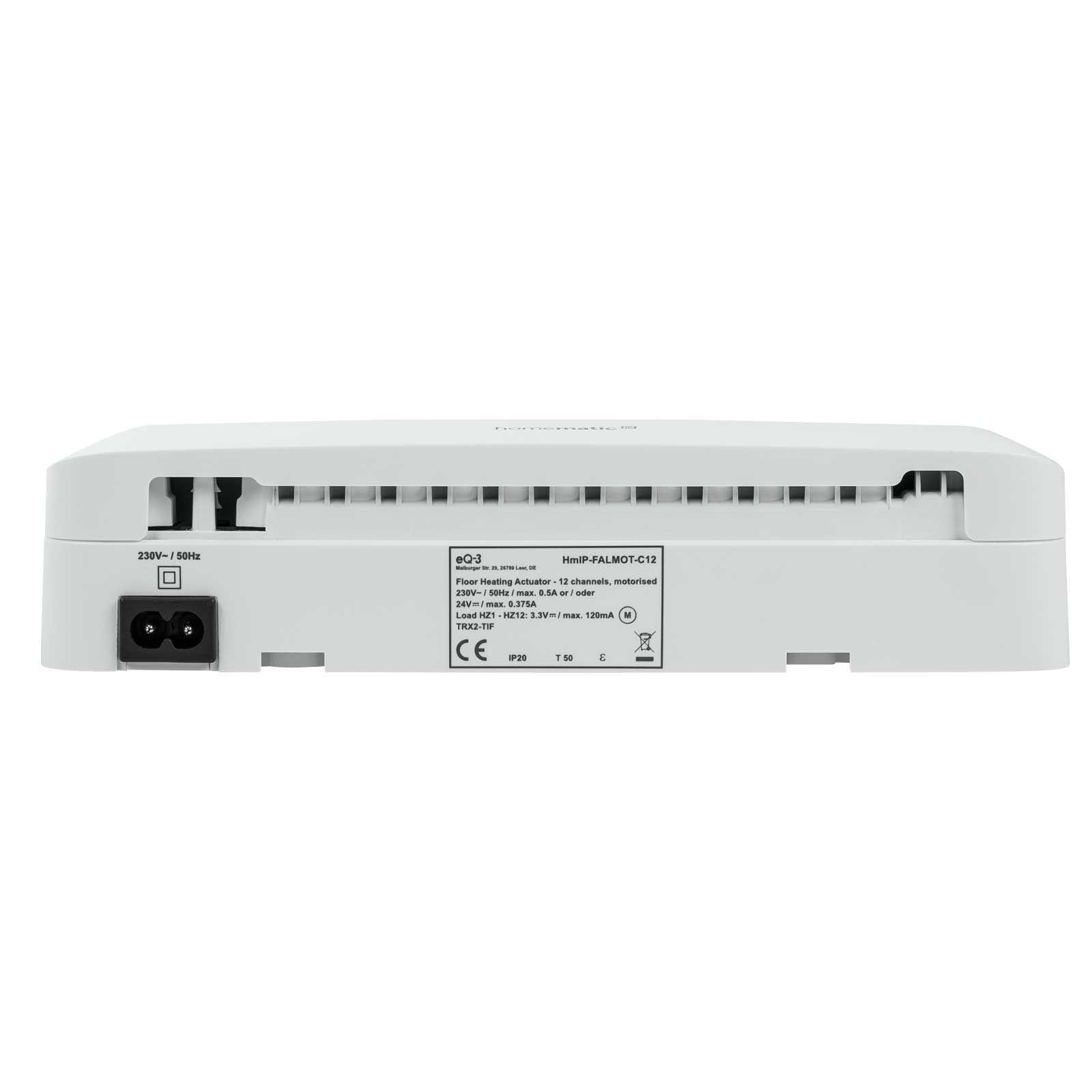 Homematic IP Smart Home Starter Set Fußbodenheizung motorisch 5 Zimmer