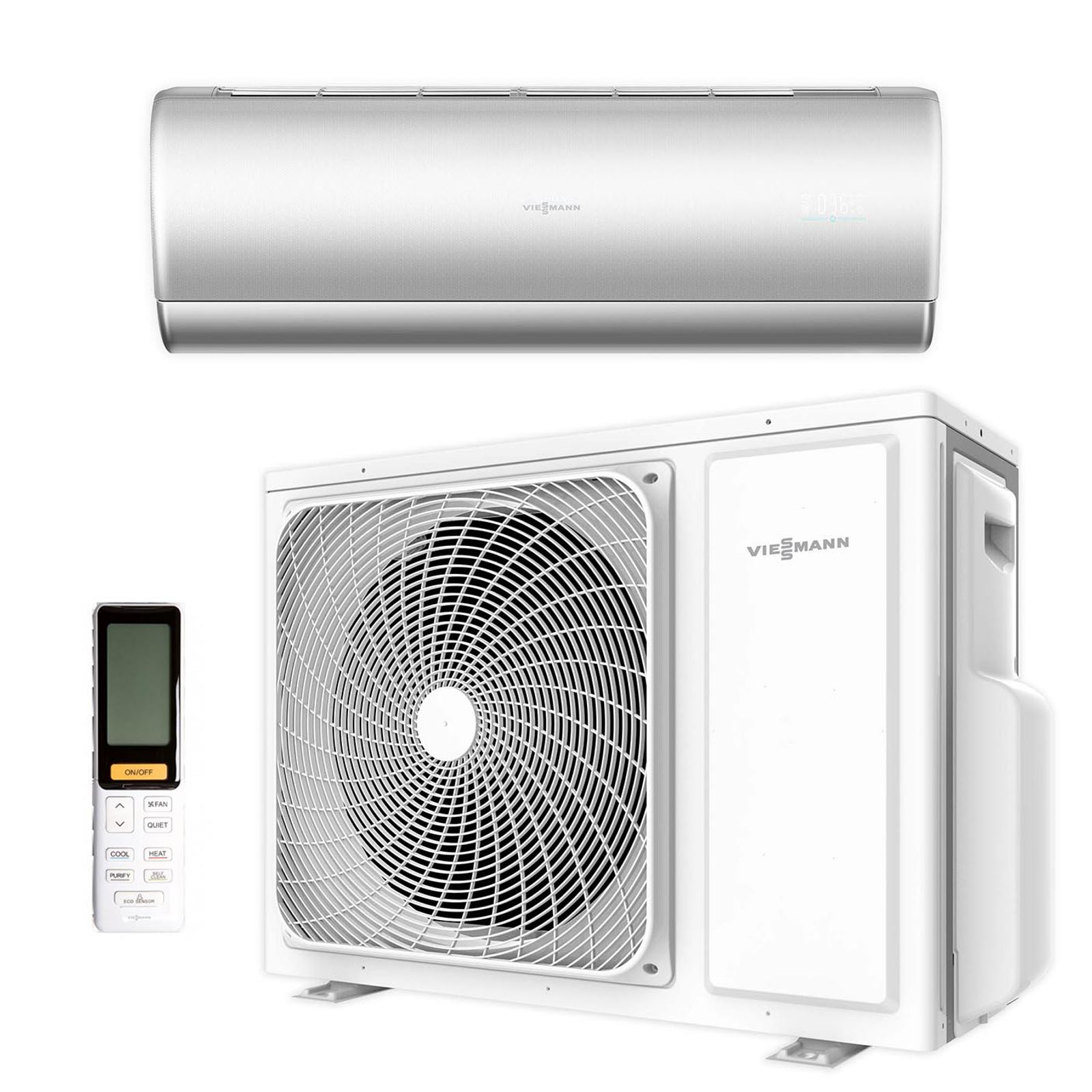 Viessmann Vitoclima 300-S Single-Split-Klimagerät 5,2 / 6,0 kW IW/OFAA300MHA052-S silber
