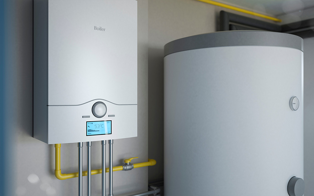 Gas-Brennwert-Heiztherme