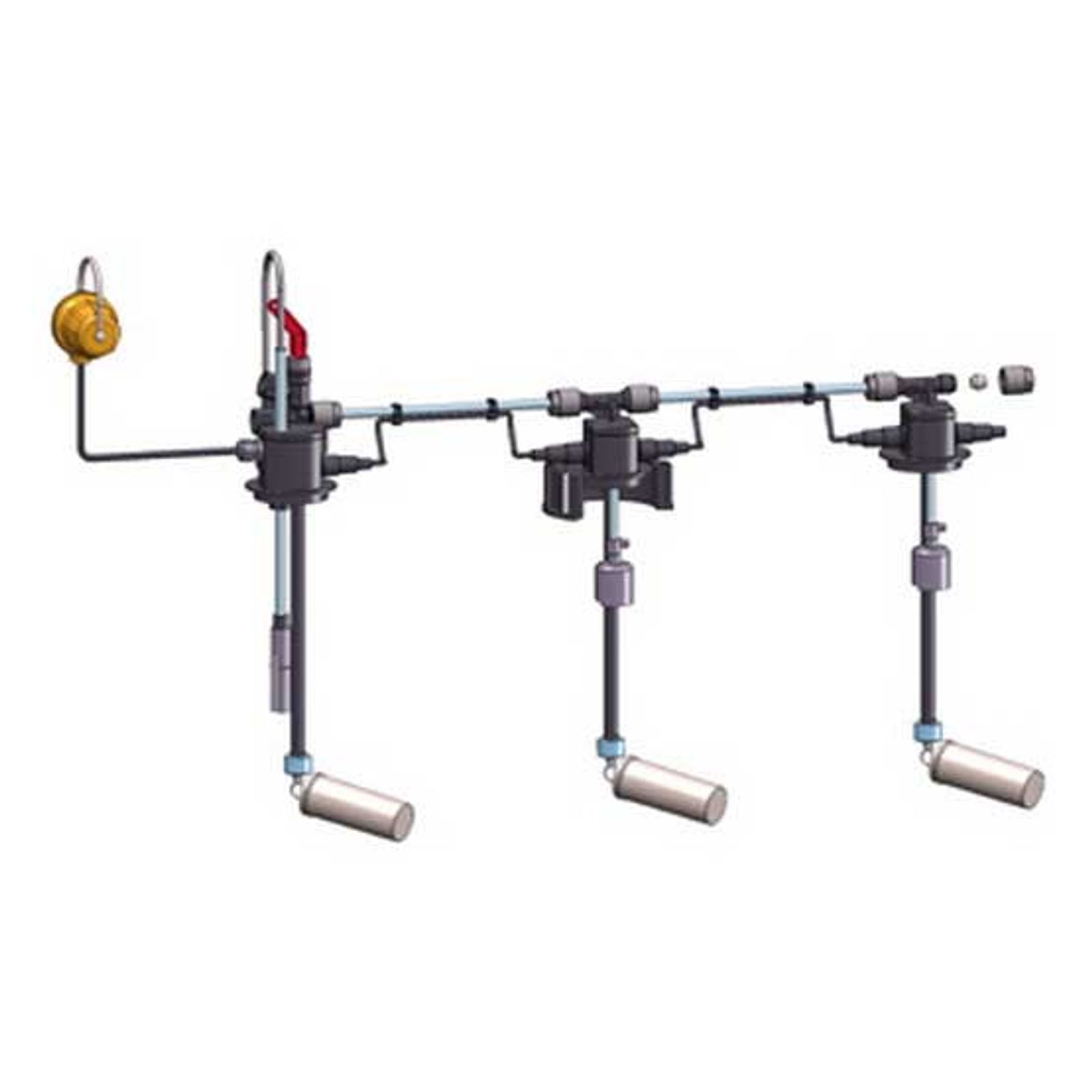 Dehoust Entnahme-Set für 3 Öl-Tanks kommunizierend