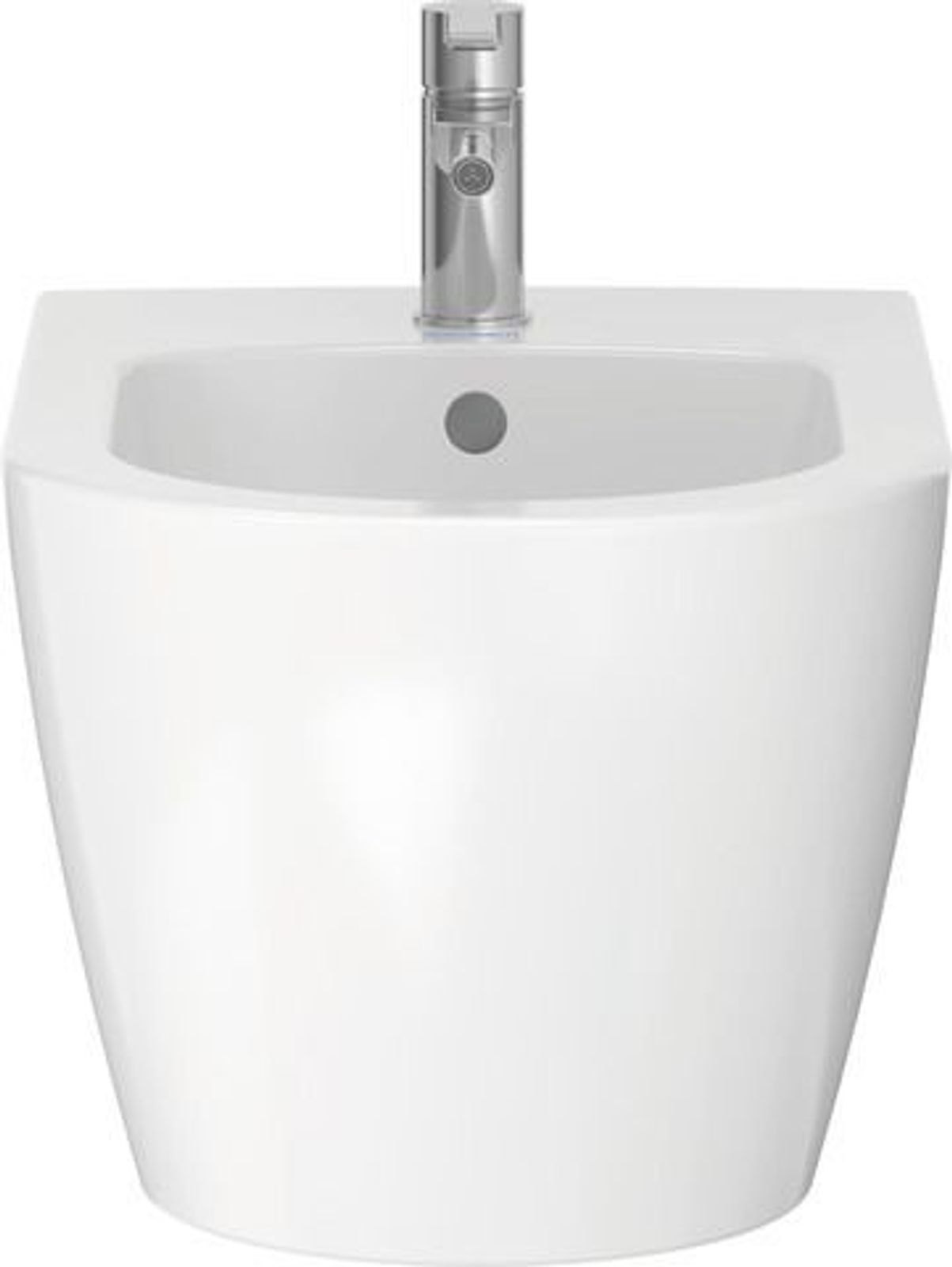 Duravit Wand-Bidet ME by Starck 570 mm m ÜL m HLB 1 HL Durafix weiß WG