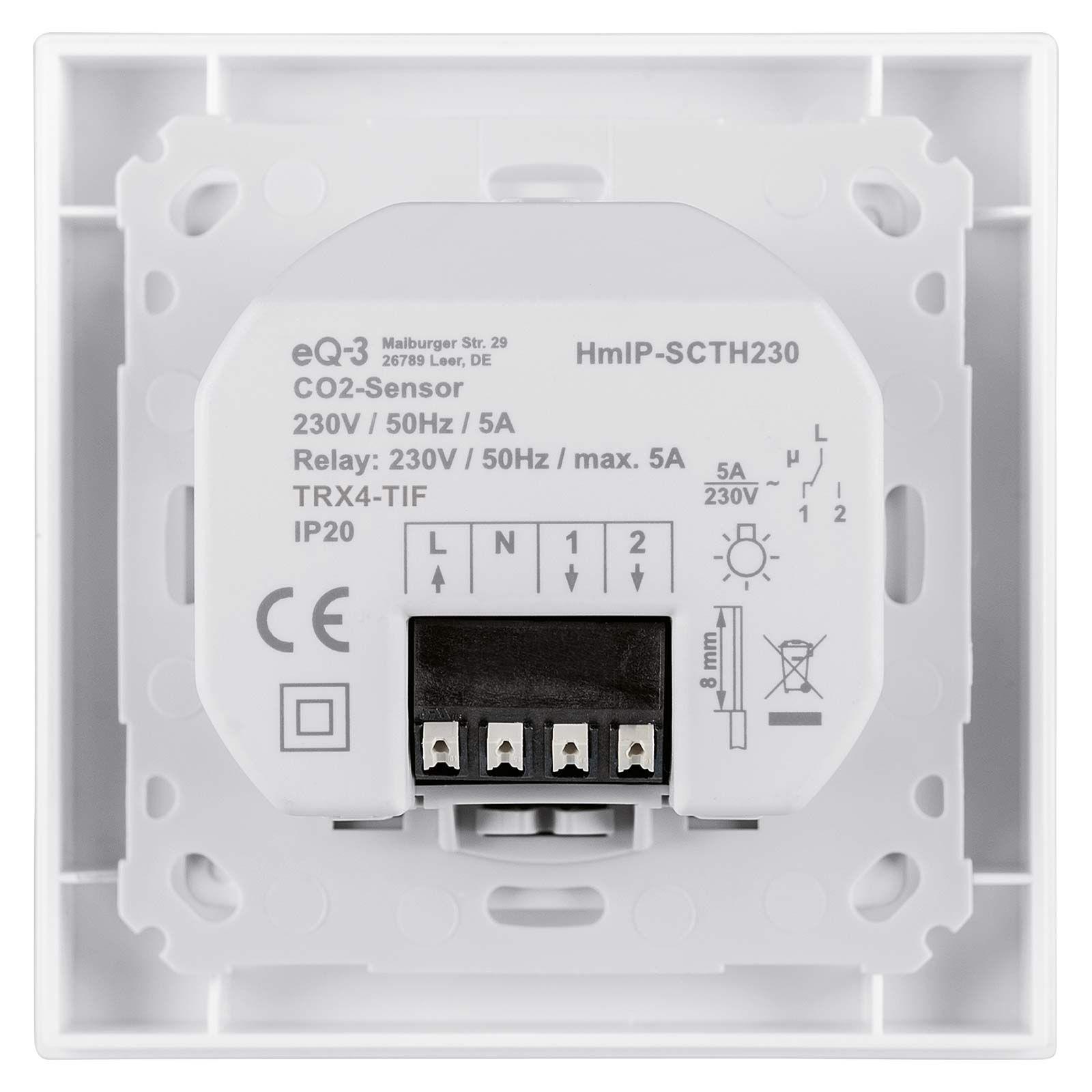 Homematic IP Smart Home CO2-Sensor, 230 V HmIP-SCTH230