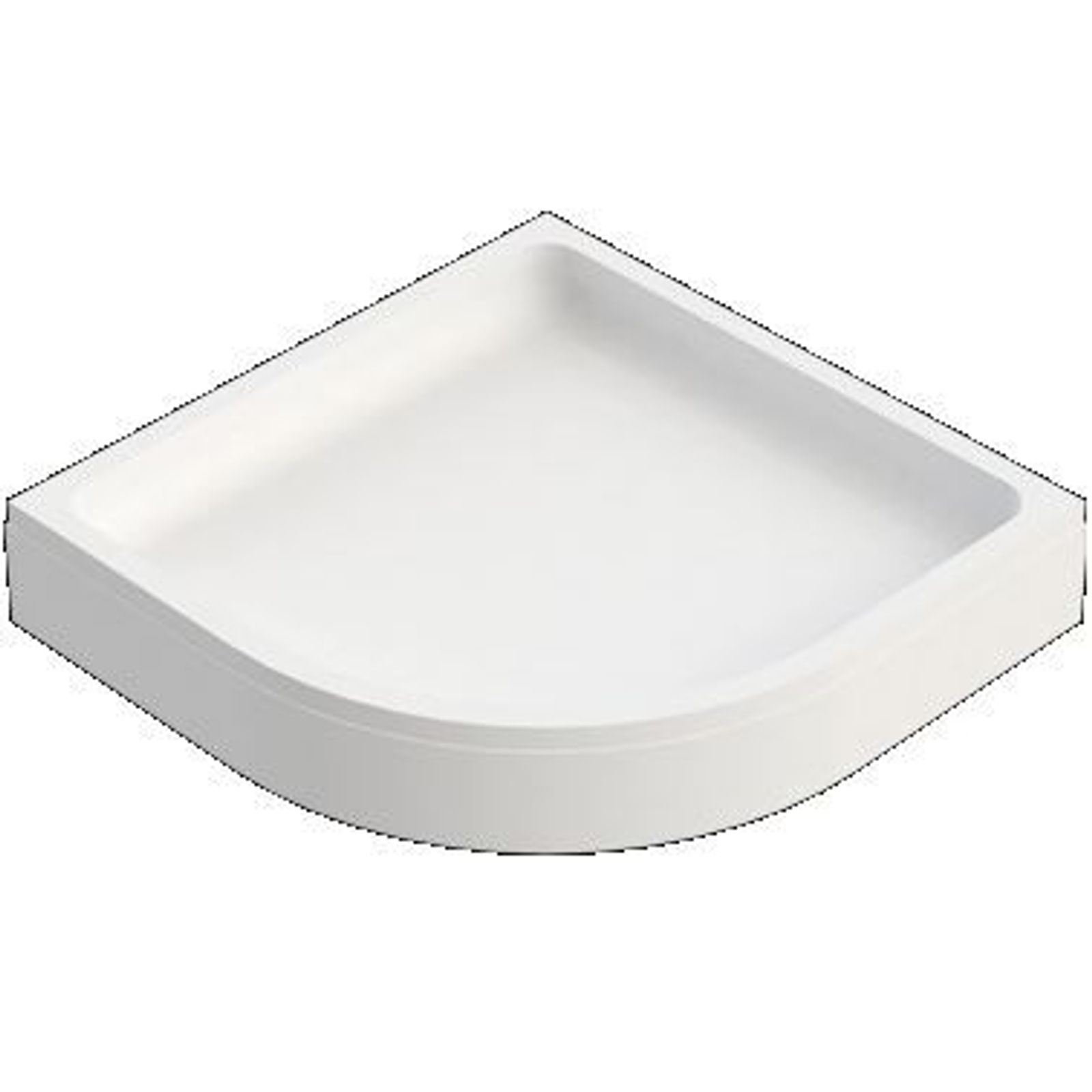 Schedel Brausewannentraeger SD 22713/80x80x3 5cm für Bette Corner 5399