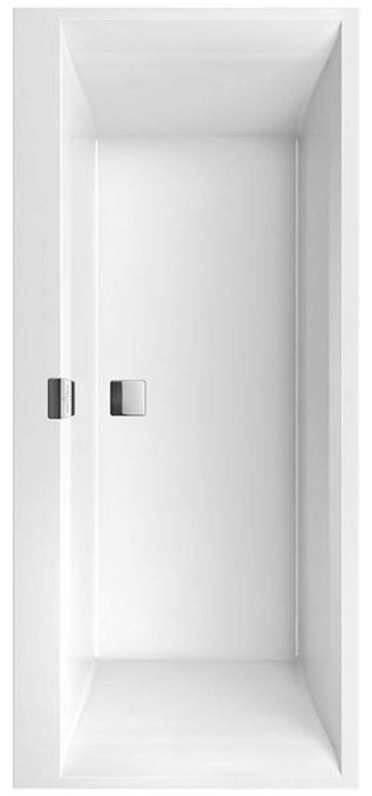 Villeroy & Boch rechteckige Badewanne Squaro Ed 180SQE2D 1800x800mm Rechteck Stone White