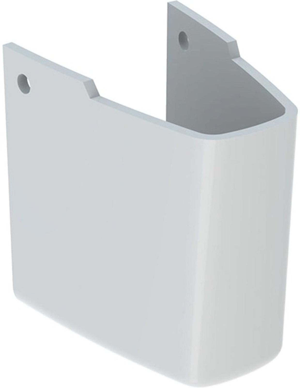 Geberit Renova Plan Halbsäule, weiß