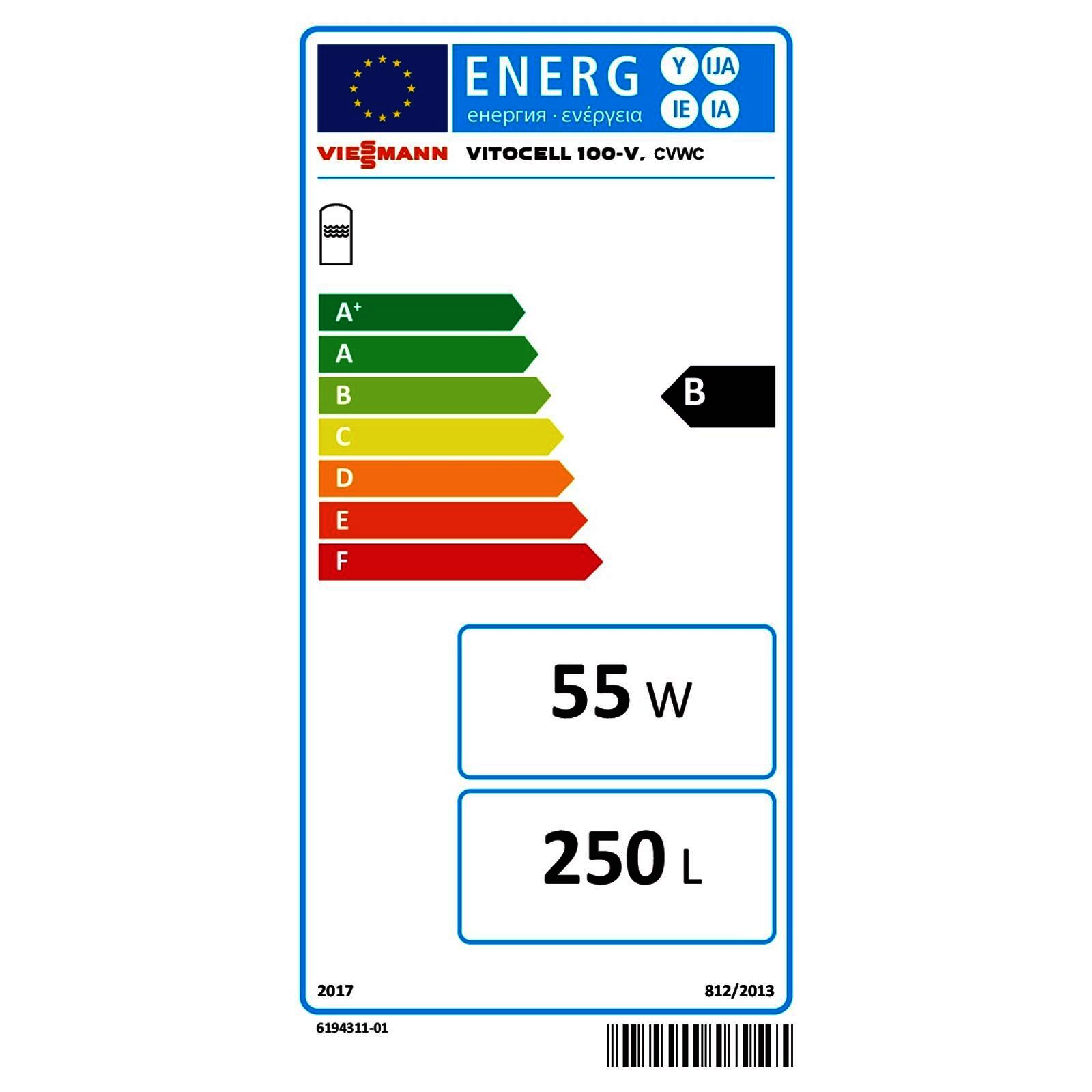 Viessmann Paket Vitocal 150-A Luft/Wasser-Wärmepumpe 9,7 kW AWO-M-E-AC 151.A10 230V Monoblock mit Speicher Vitocell 100-V CVWC 250l