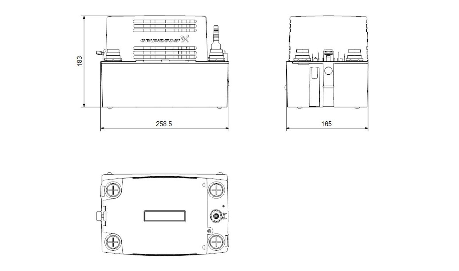 Grundfos Automatische Kondensathebeanlage Conlift 1