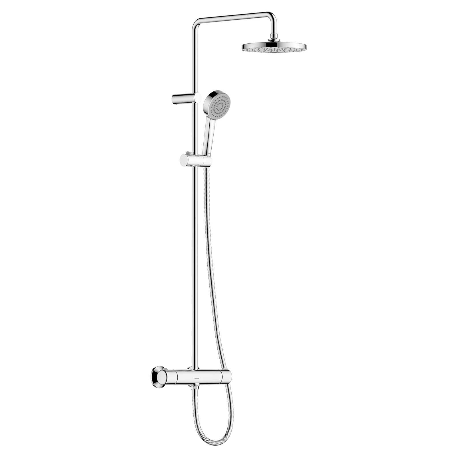 Hansa Regenbrause-Duscharmatur HansaBASI 5535 1-strahlig DN 15 chrom