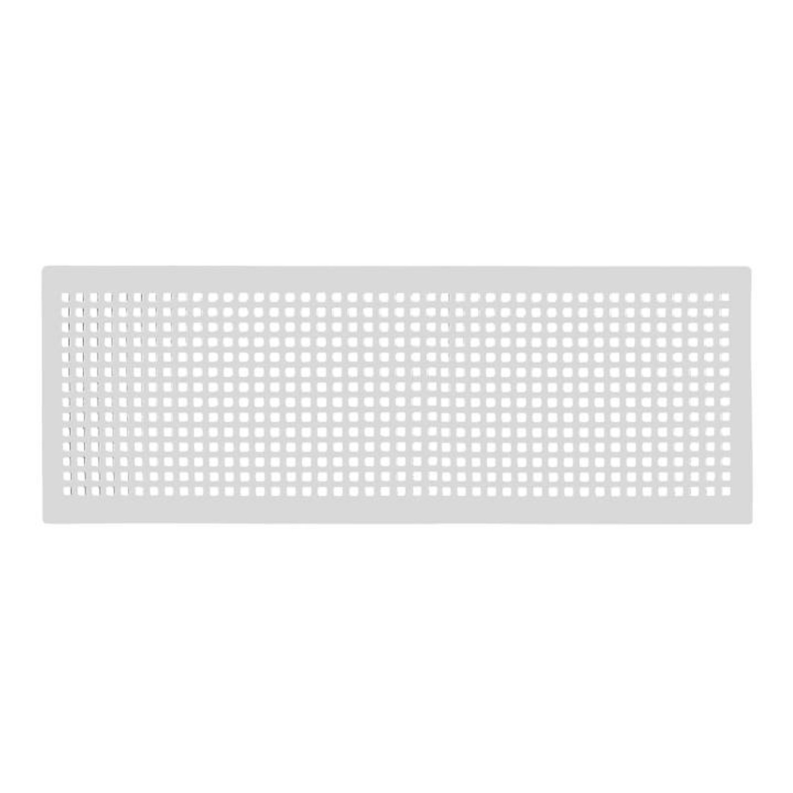 Zehnder Designgitter CLD breit Torino weiß 430 x 160 mm