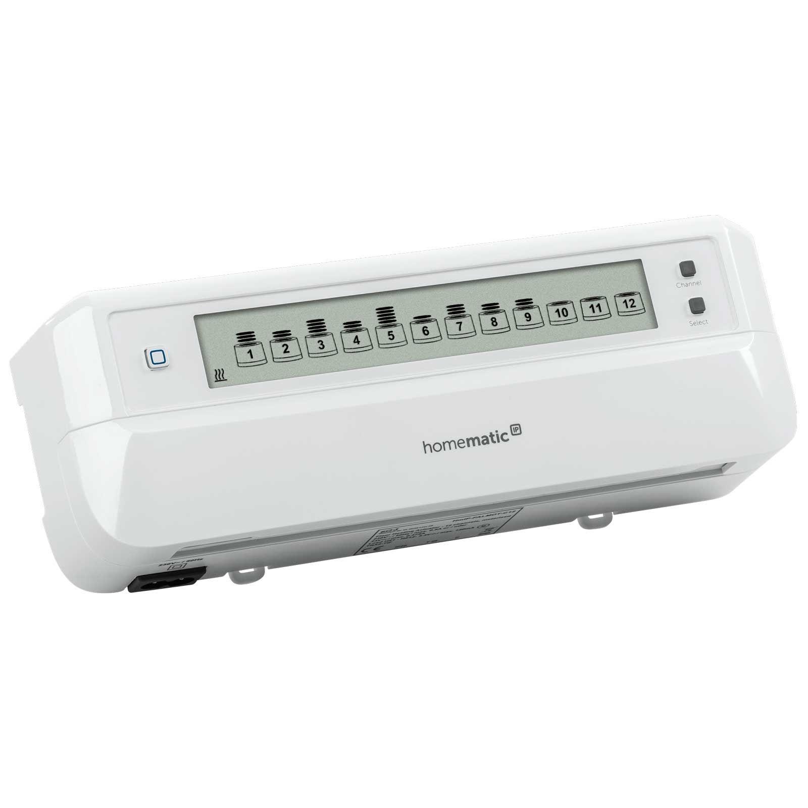 Homematic IP Smart Home Starter Set Fußbodenheizung motorisch 5 Zimmer