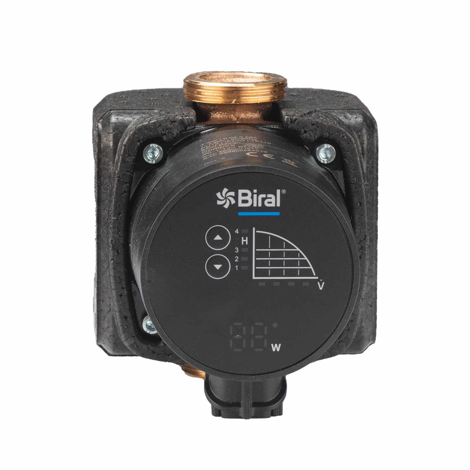 Biral Trinkwasser-Umwälzpumpe CompAX 20-1 120 BLUE mit Wärmedämmschale