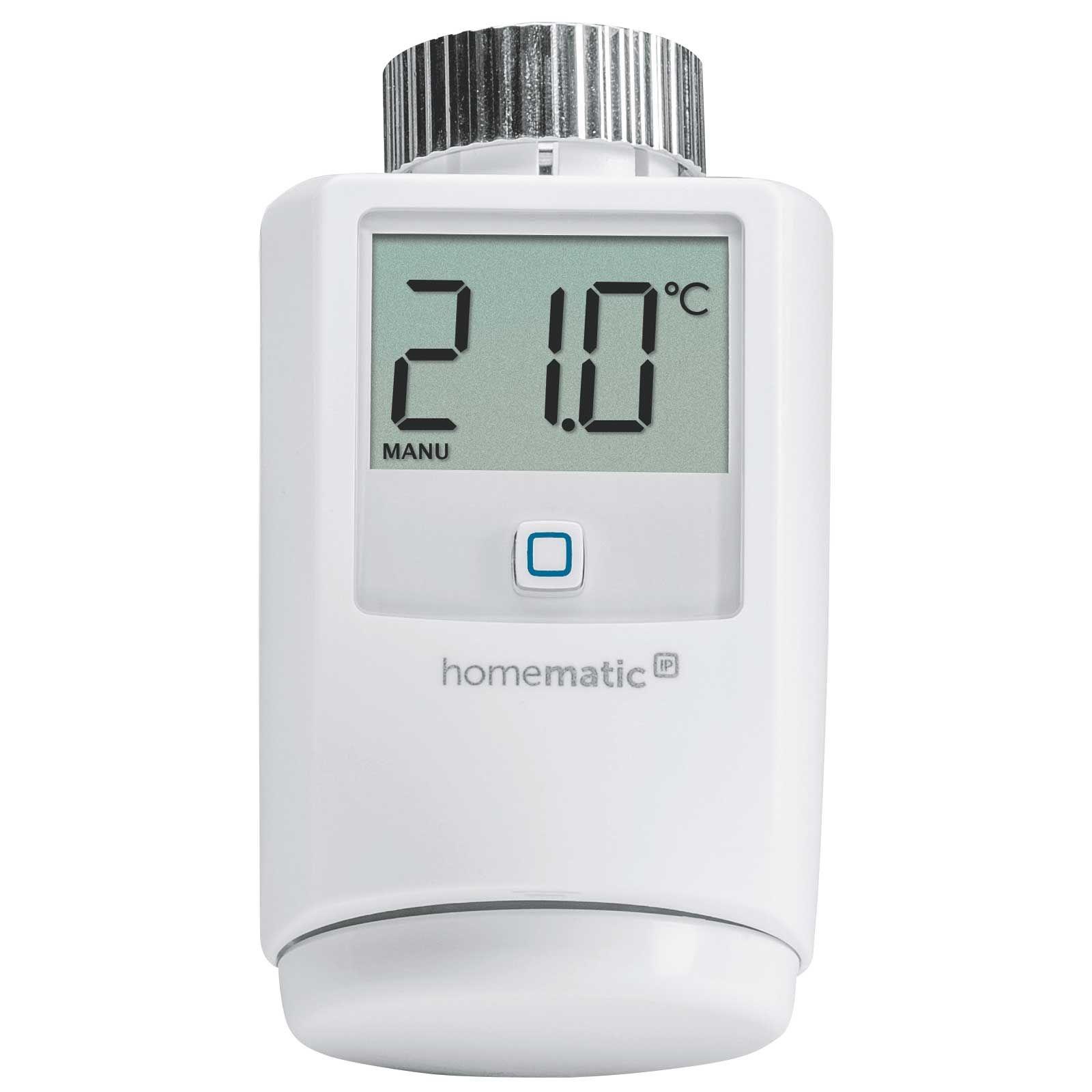 Homematic IP Smart Home Starter Set Heizen – Access Point 2 & 2x Heizkörperthermostat HmIP-eTRV-2