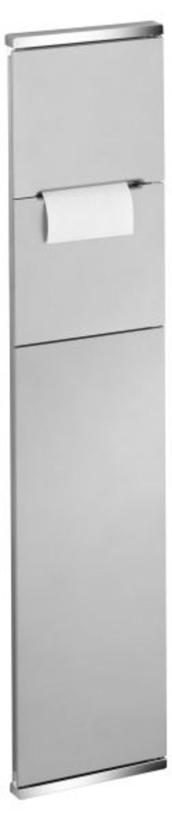 Keuco Modul WC 1 Plan Integral 44964, verchromt/Aluminium, links angeschlagen