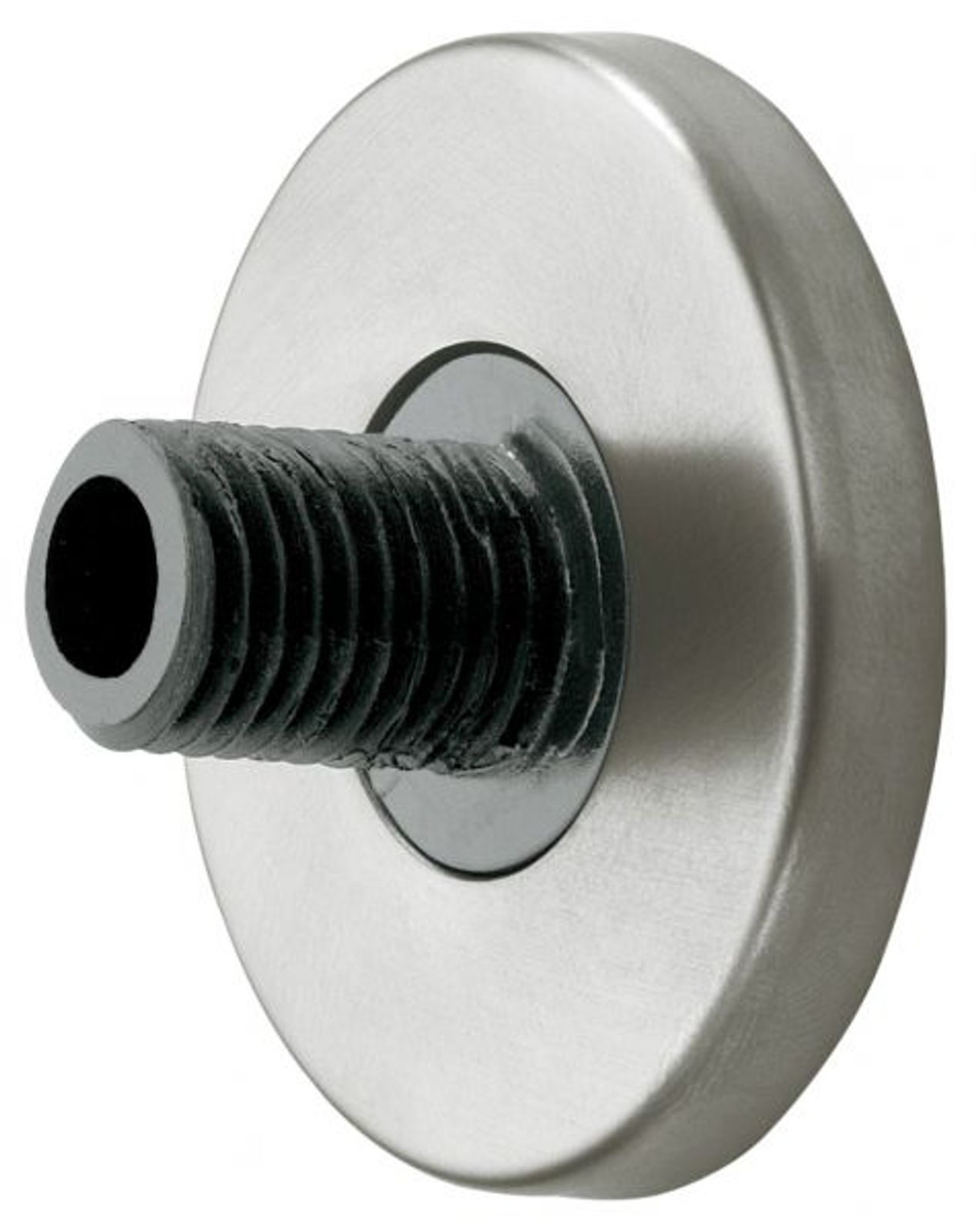 Keuco Wandbefestigung Plan 14935 mit Blende Edelstahlahl schwarzgrau