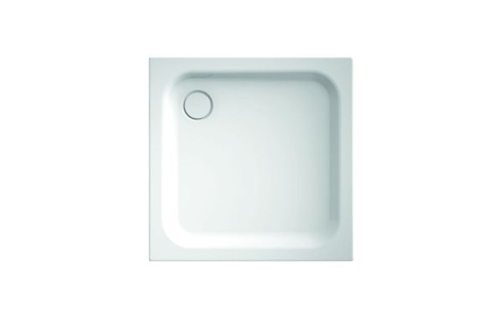 Bette Stahl-Brausewanne Bette EXTRA-FLACH 5360 70x75x6 5cm weiß