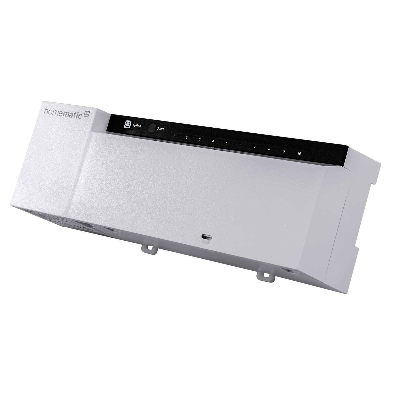 Homematic IP Smart Home Fußbodenheizungsaktor HmIP-FAL230-C10 - 10-fach, 230 V