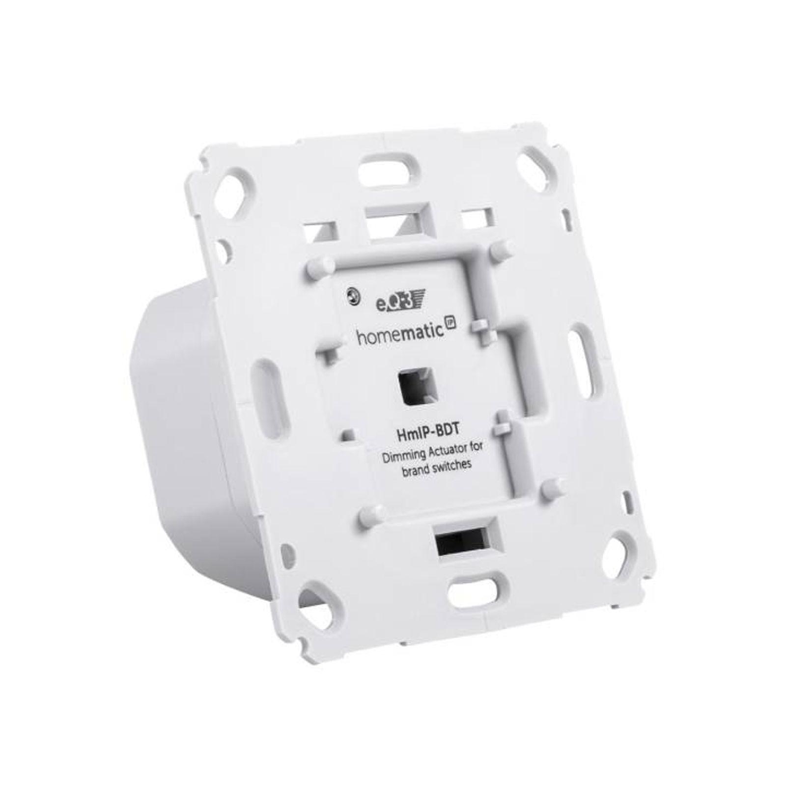 Homematic IP Smart Home Dimmaktor für Markenschalter - Phasenabschnitt HmIP-BDT