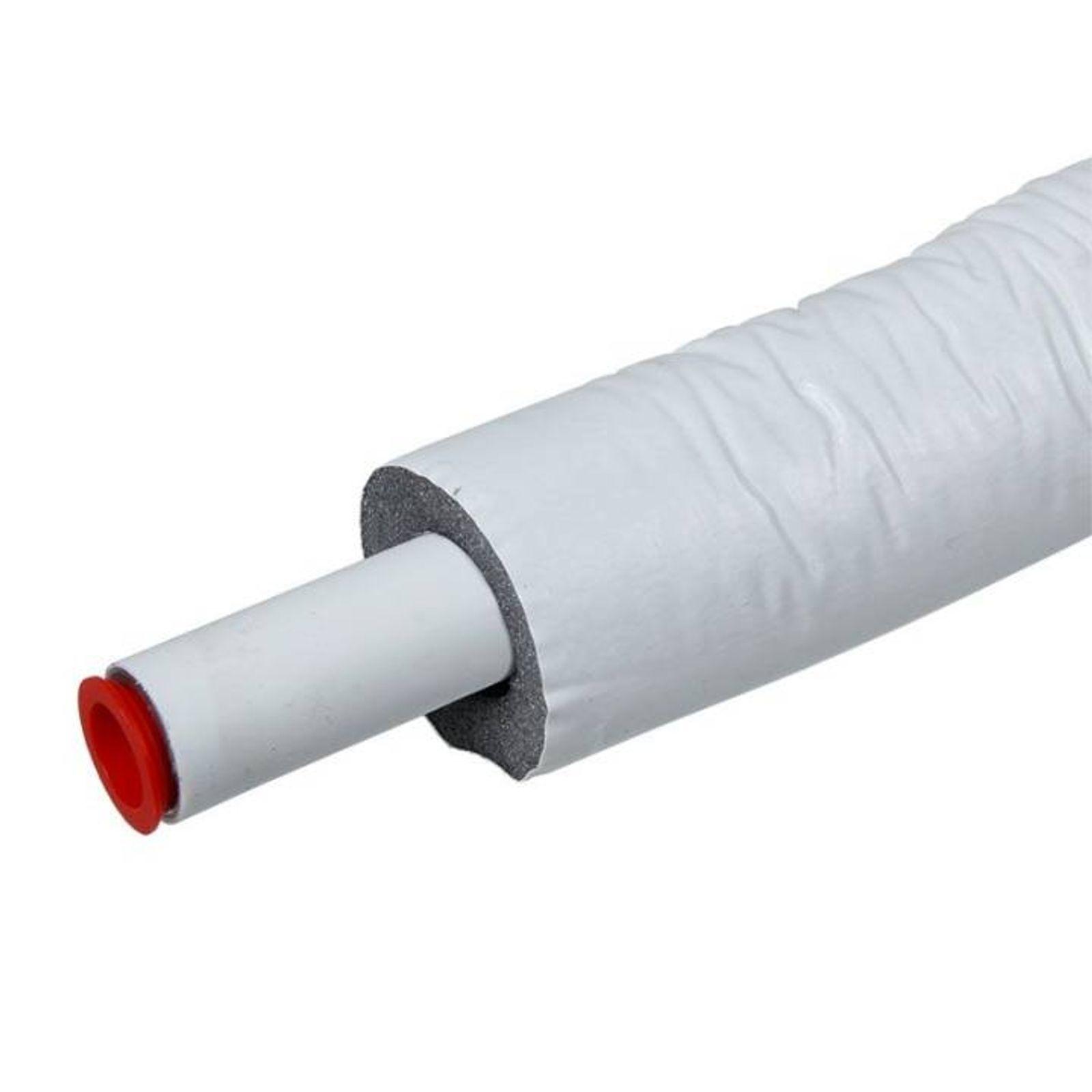 Alu-Verbundrohr 16 x 2 mm mit 13 mm PE-Isolierung, 50 m - Rolle