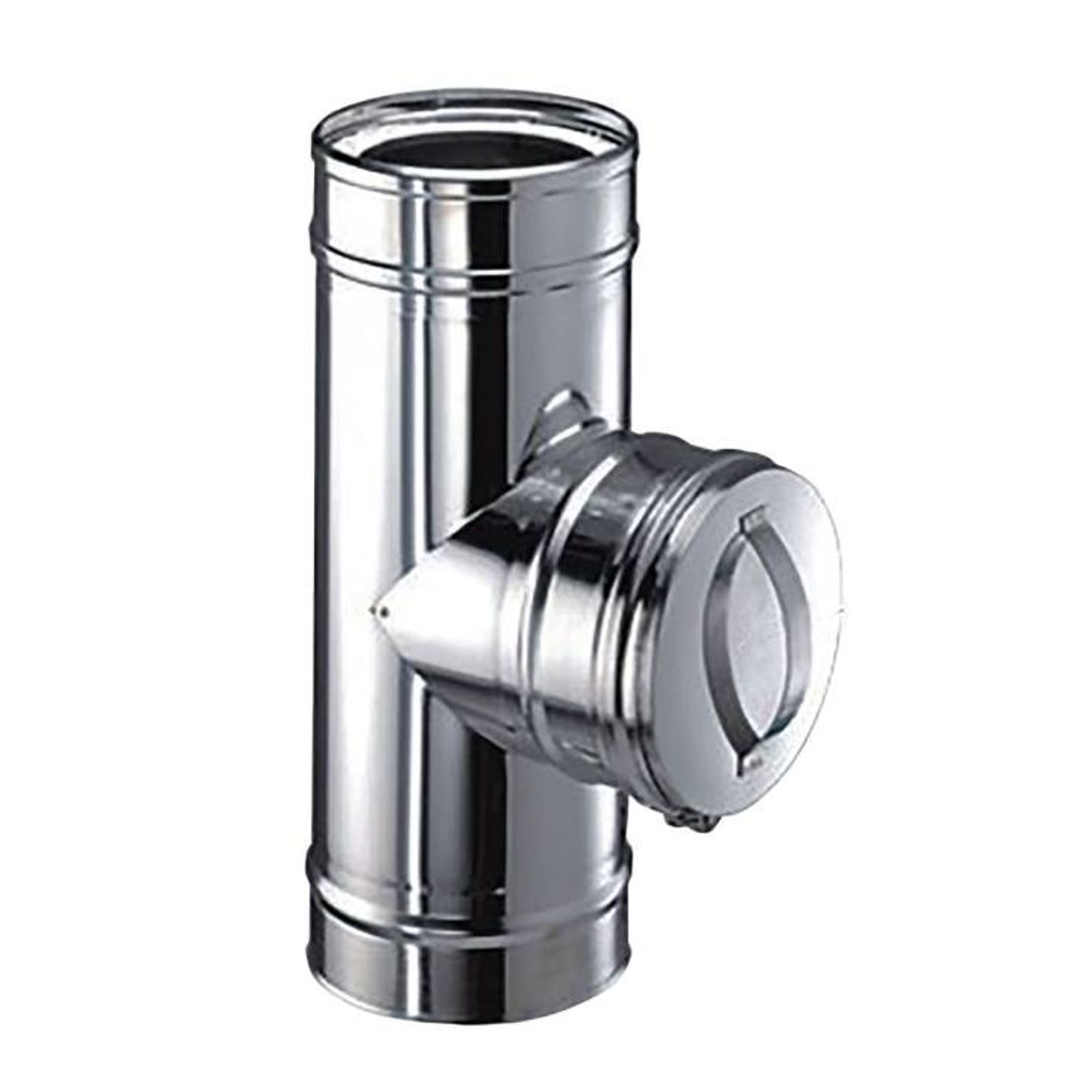 Schornstein Reinigungselement rund Edelstahl DW DN 130