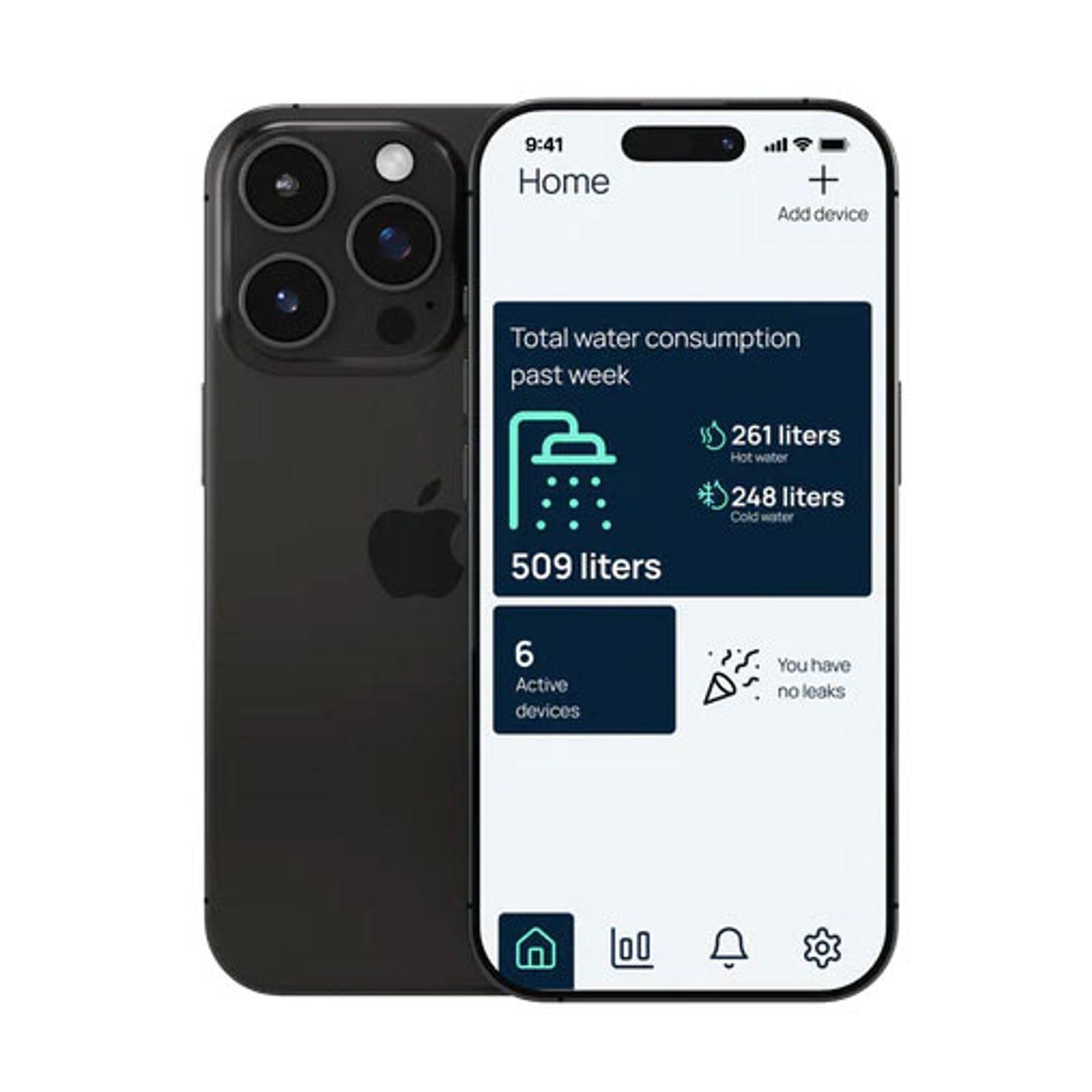 Quandify Water Grip - Smarter Wasserzähler & Leckagedetektor