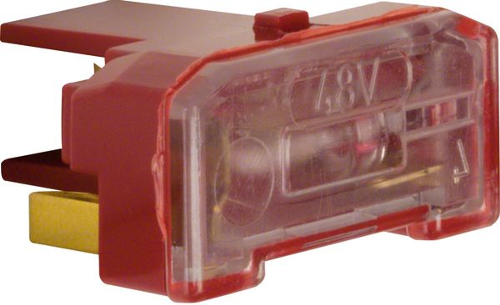 Berker 167603 Glühaggregat mit N-Klemme Modul-Einsätze rot