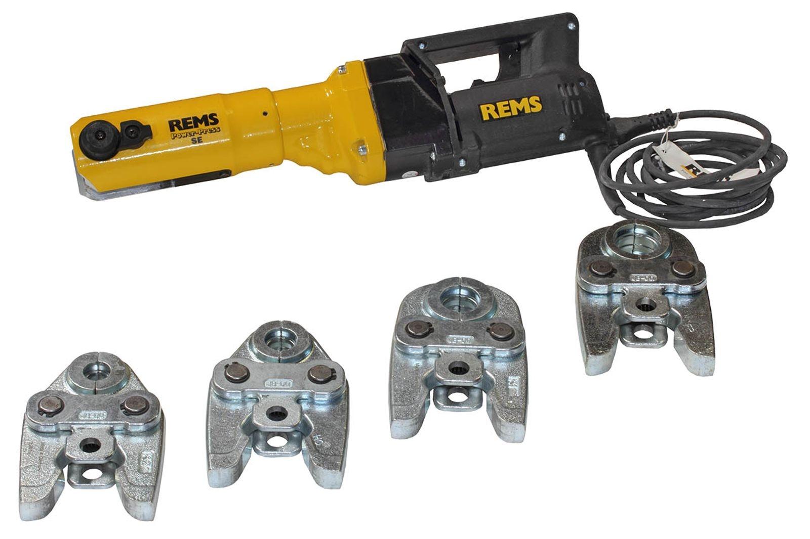REMS elektrohydraulische Fitting Pressmaschine Power Press SE mit Koffer
