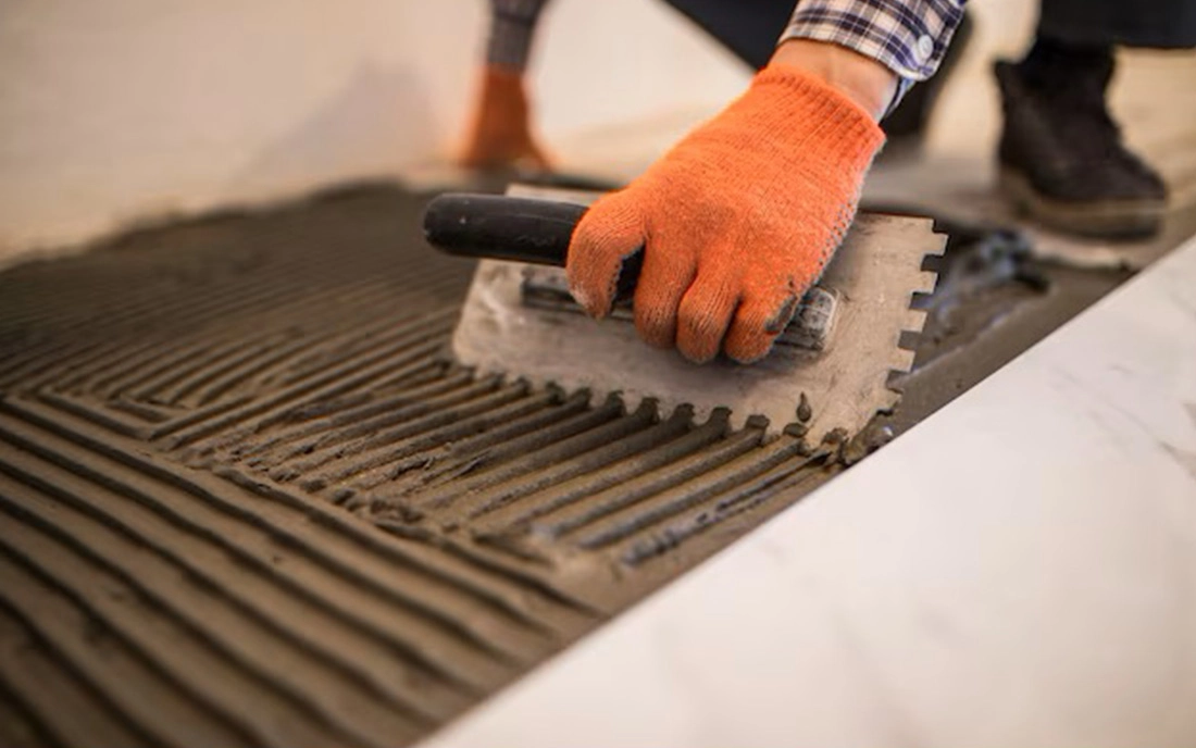 Elektrische Fußbodenheizung verlegen