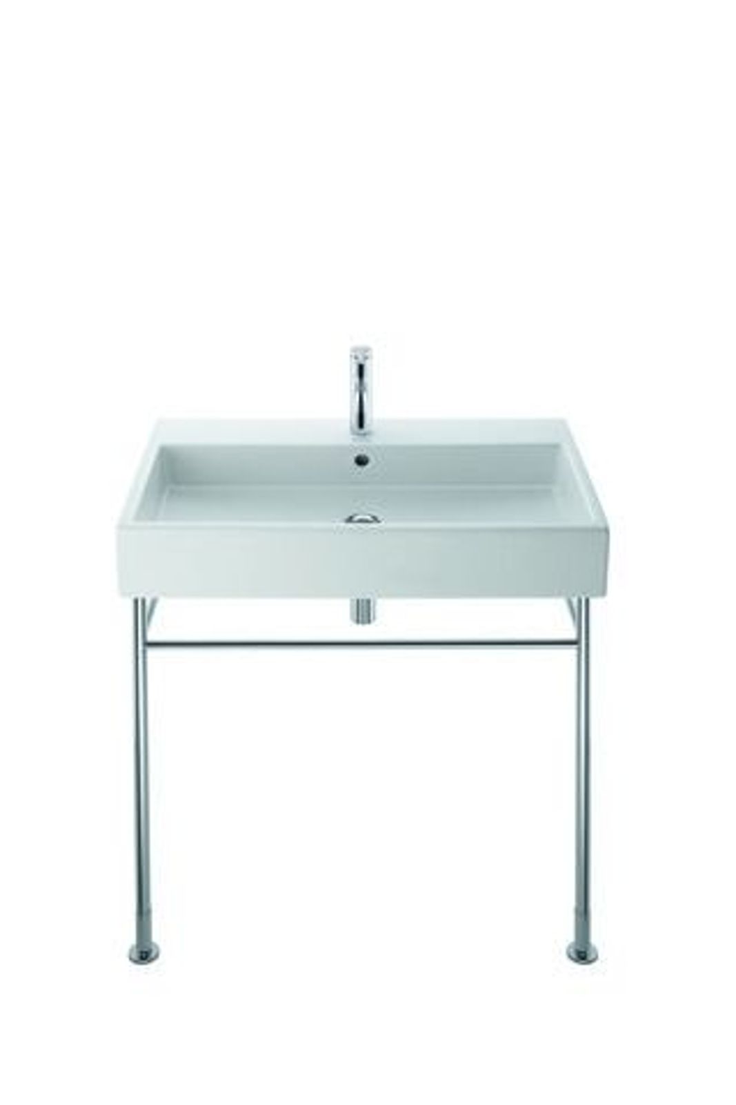 Duravit Waschtisch Vero Air 600 mm m ÜL m HLB 1 HL weiß WG