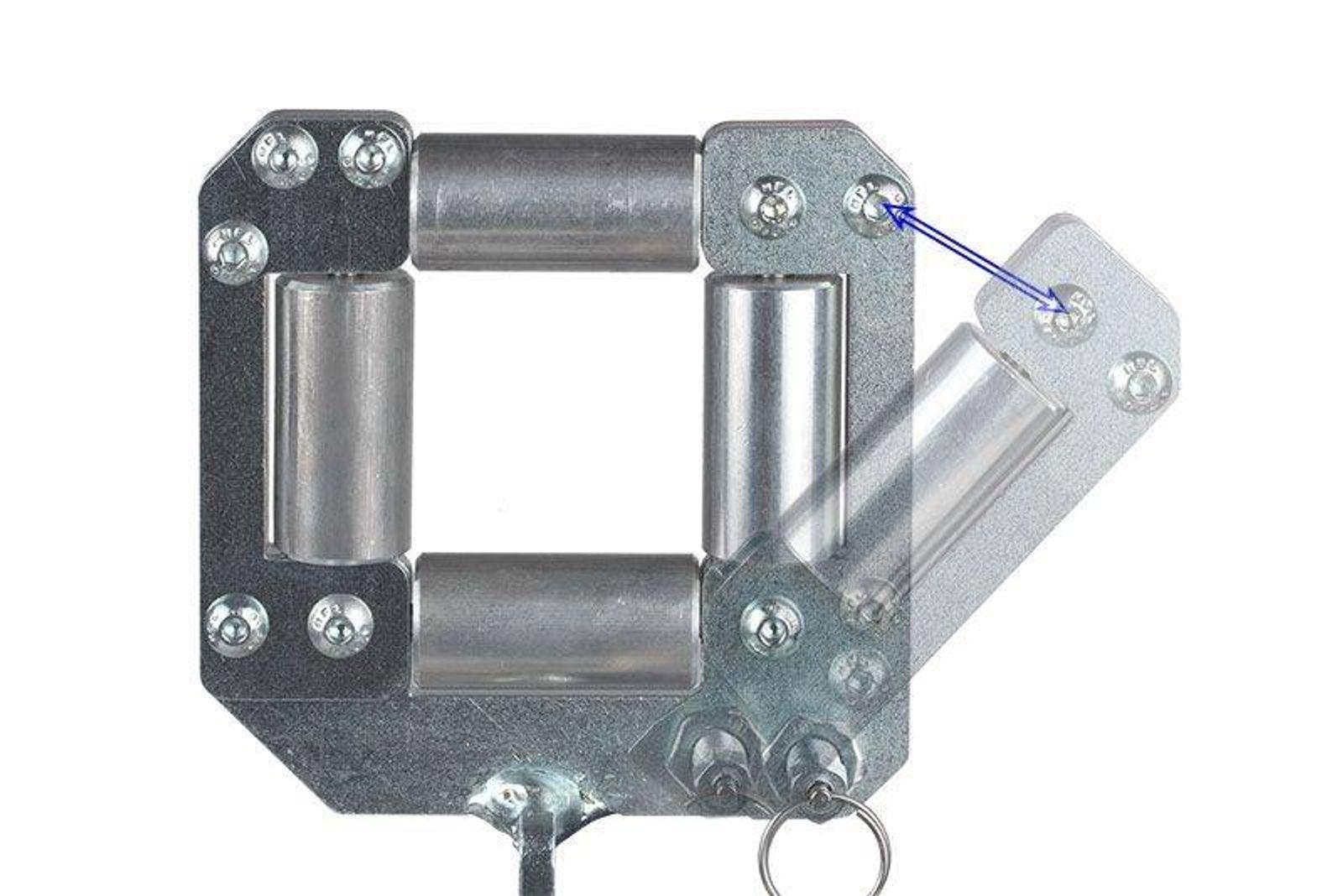 Airfit Schraubzwinge zum Umlenken und Abrollen von Kabeln und Heizungsrohren