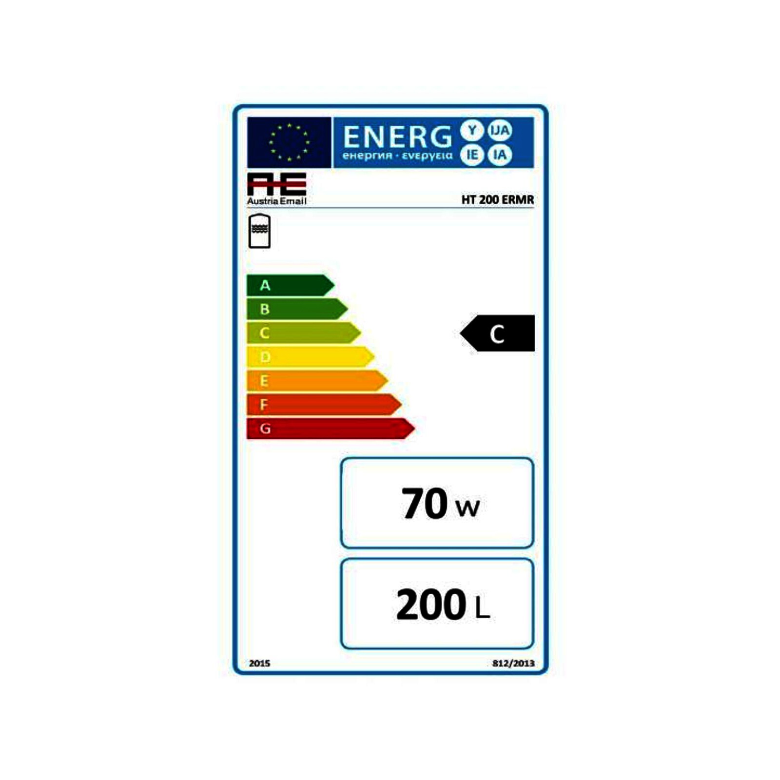 Solar Brauchwasserspeicher 200 l mit Folienmantel und zwei Heizregistern