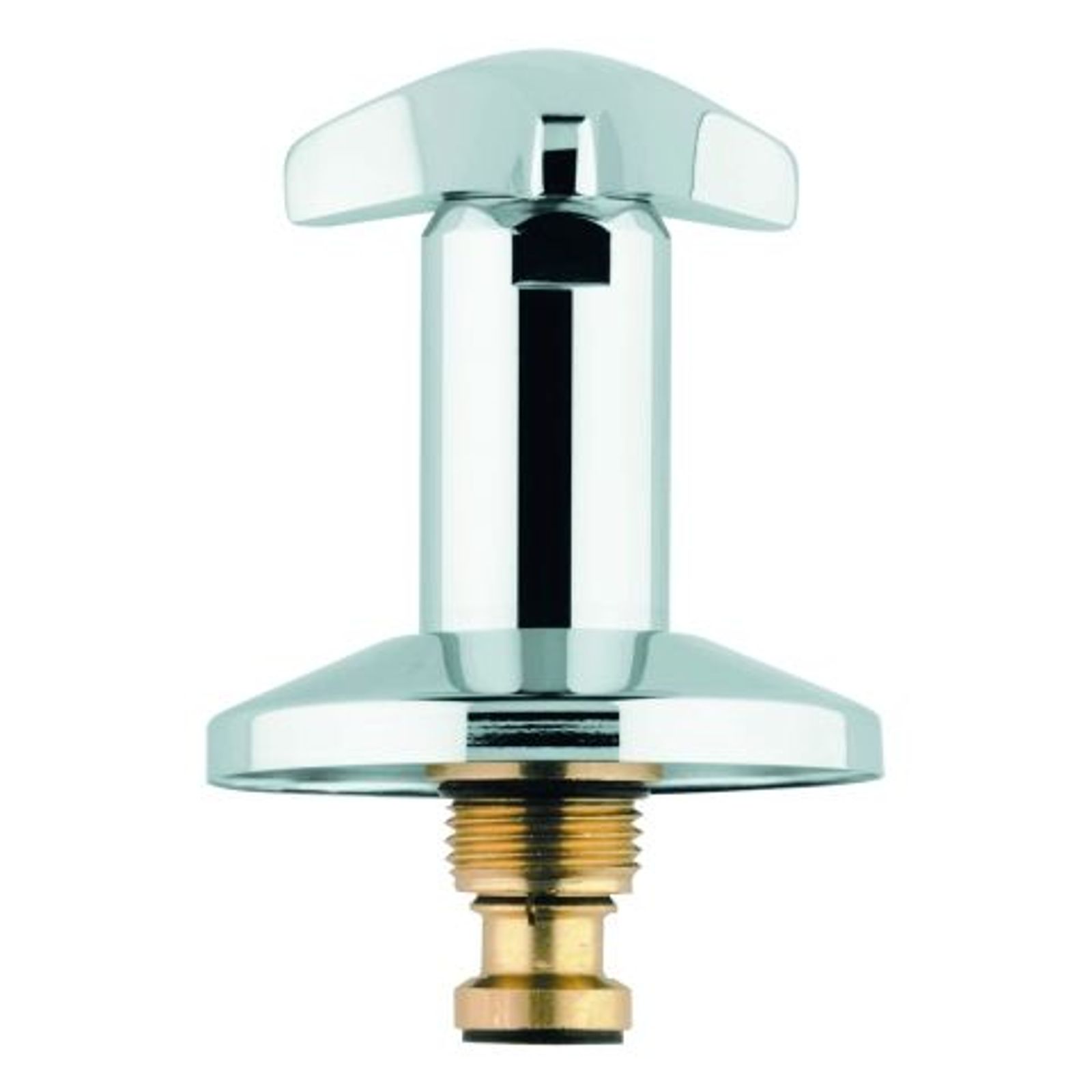 GROHE Oberteil 11501 für UP-Ventile Trecorn Griff Markierung blau 1/2 Zoll chrom