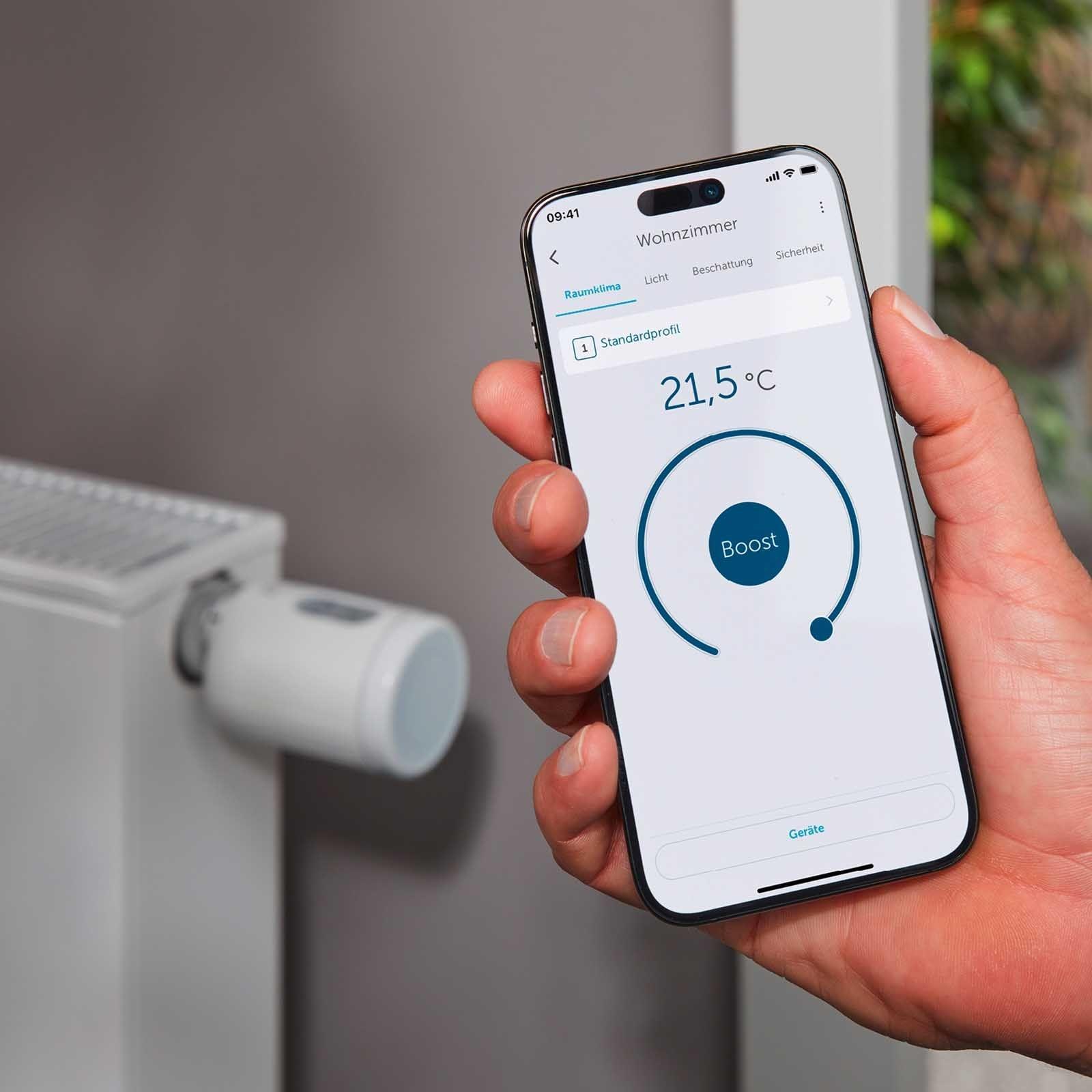 Homematic IP Smart Home Heizkörperthermostat pure HmIP-eTRV-3