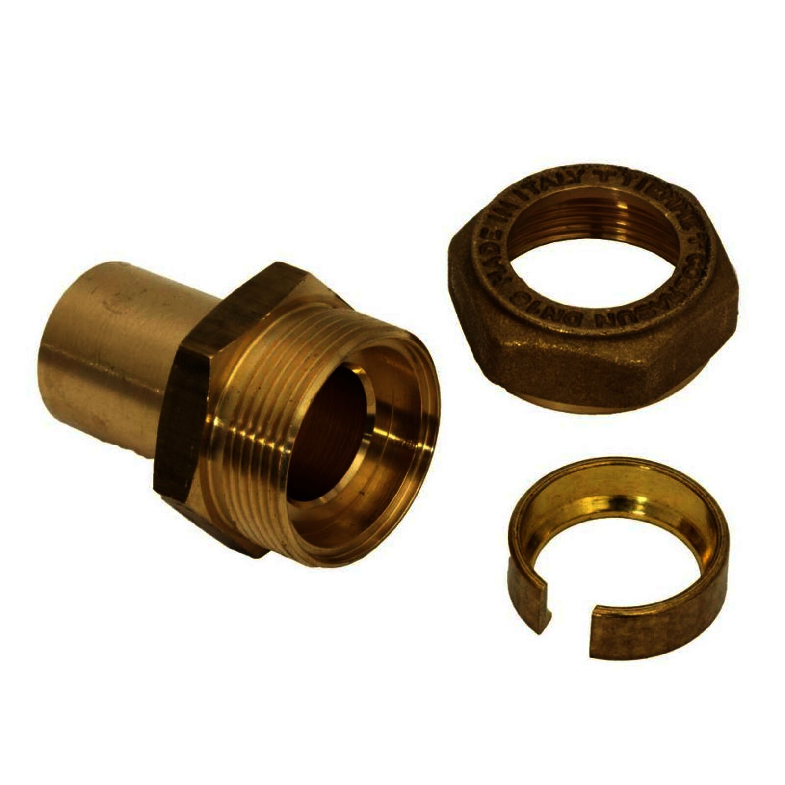 Löt- und Pressverbindung für Solarrohre DN 20 x 22 mm