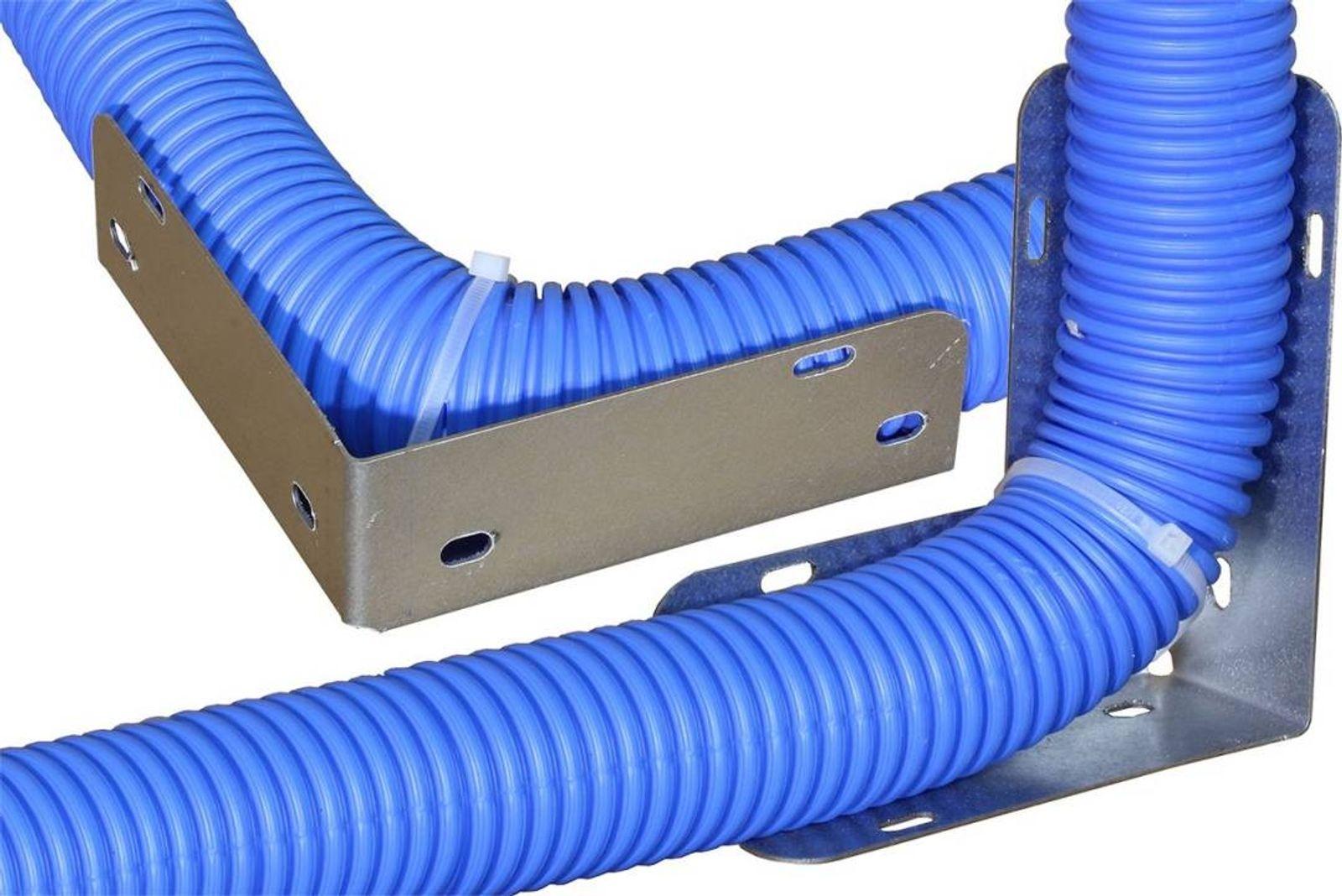 Winkelbogenhalter für Kunststoff-Flexrohr DN 75