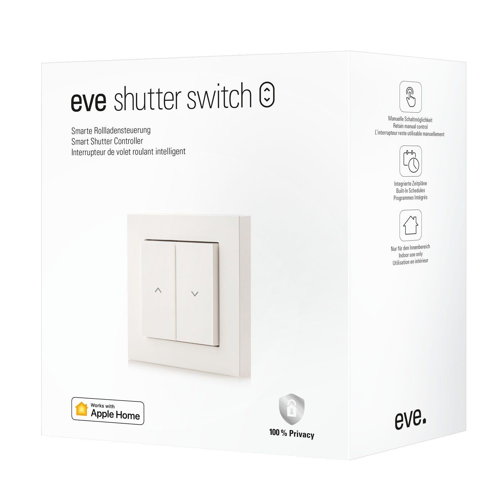 Eve Shutter Switch - Smarte Rollladensteuerung
