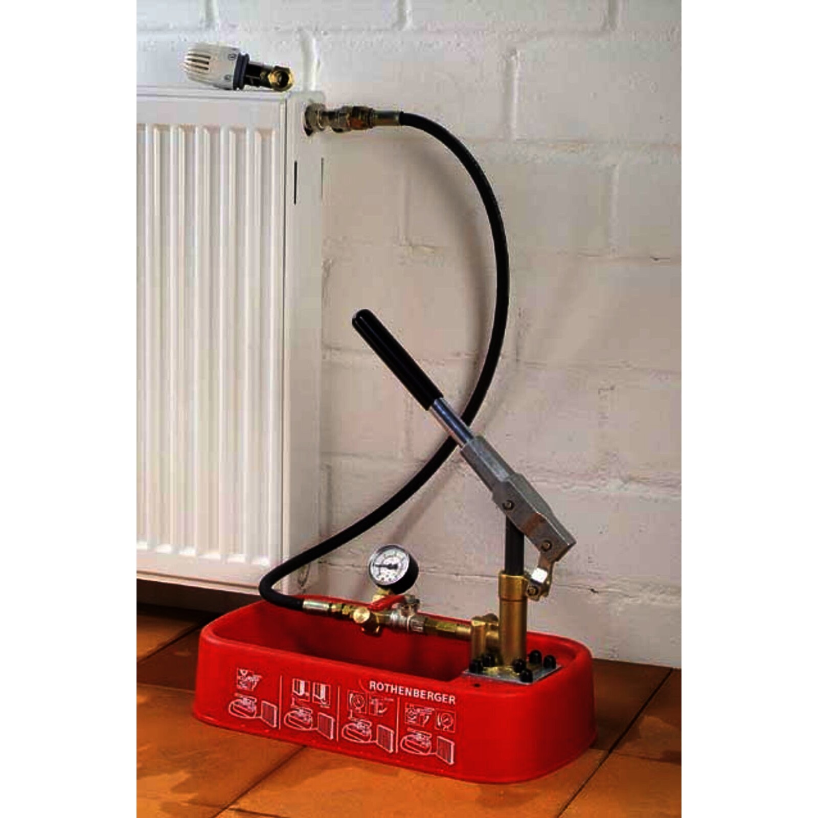 Prüfpumpe für Dichtheitsprüfung eco Rothenberger RP 30, 30 bar