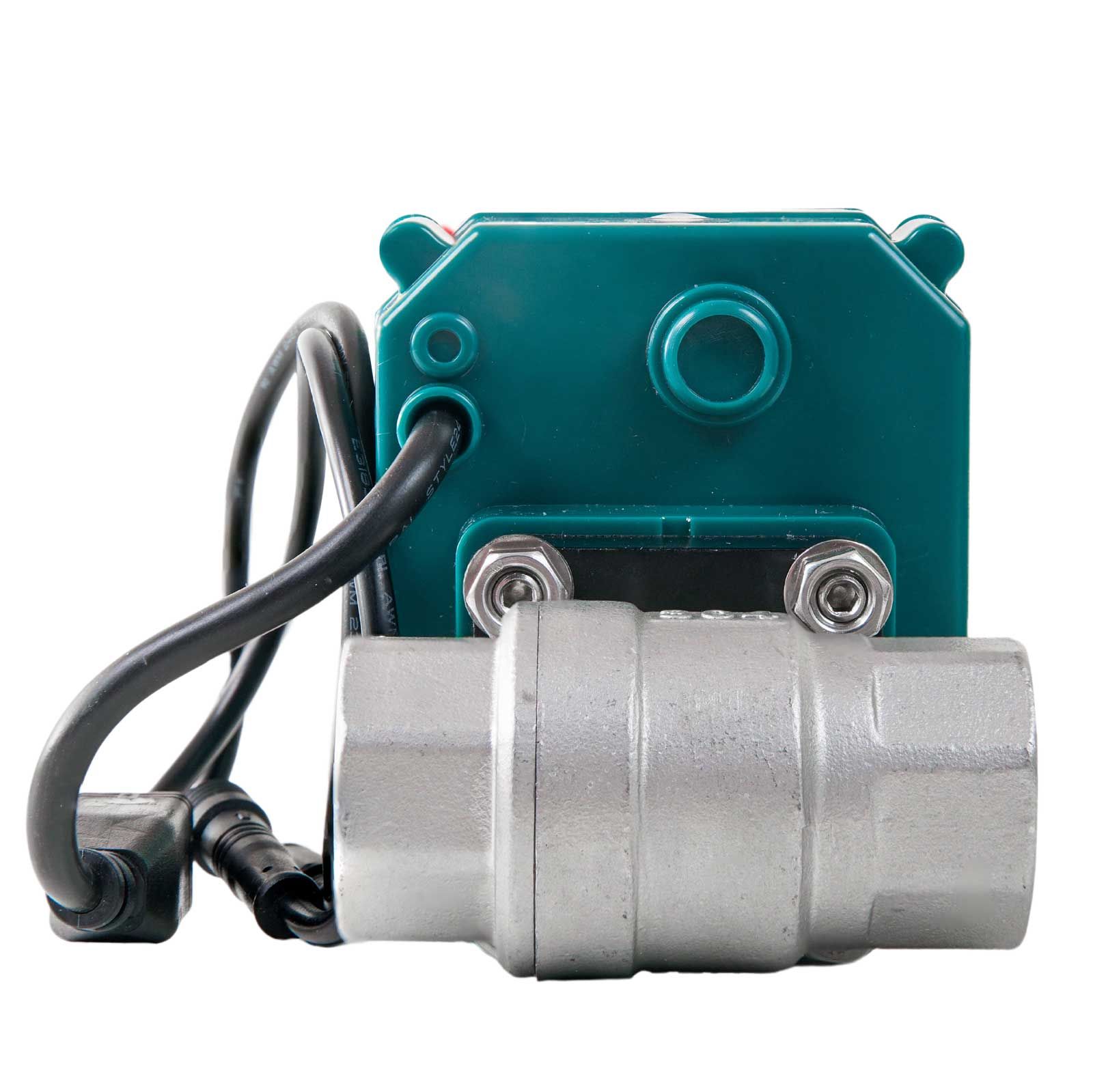 Shelly Smart Wasserschutz-Set - FrankEver Wasserventil DN15 + Flood Gen4 Wassersensor