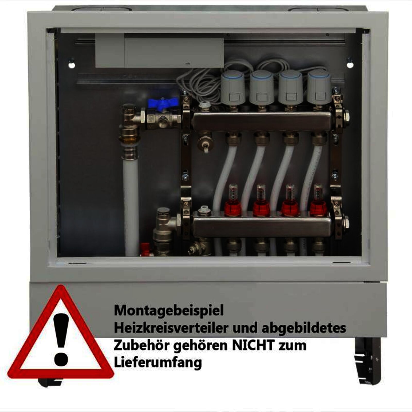 Verteilerschrank für Heizkreisverteiler Unterputz max. 12 Heizkreise UP5