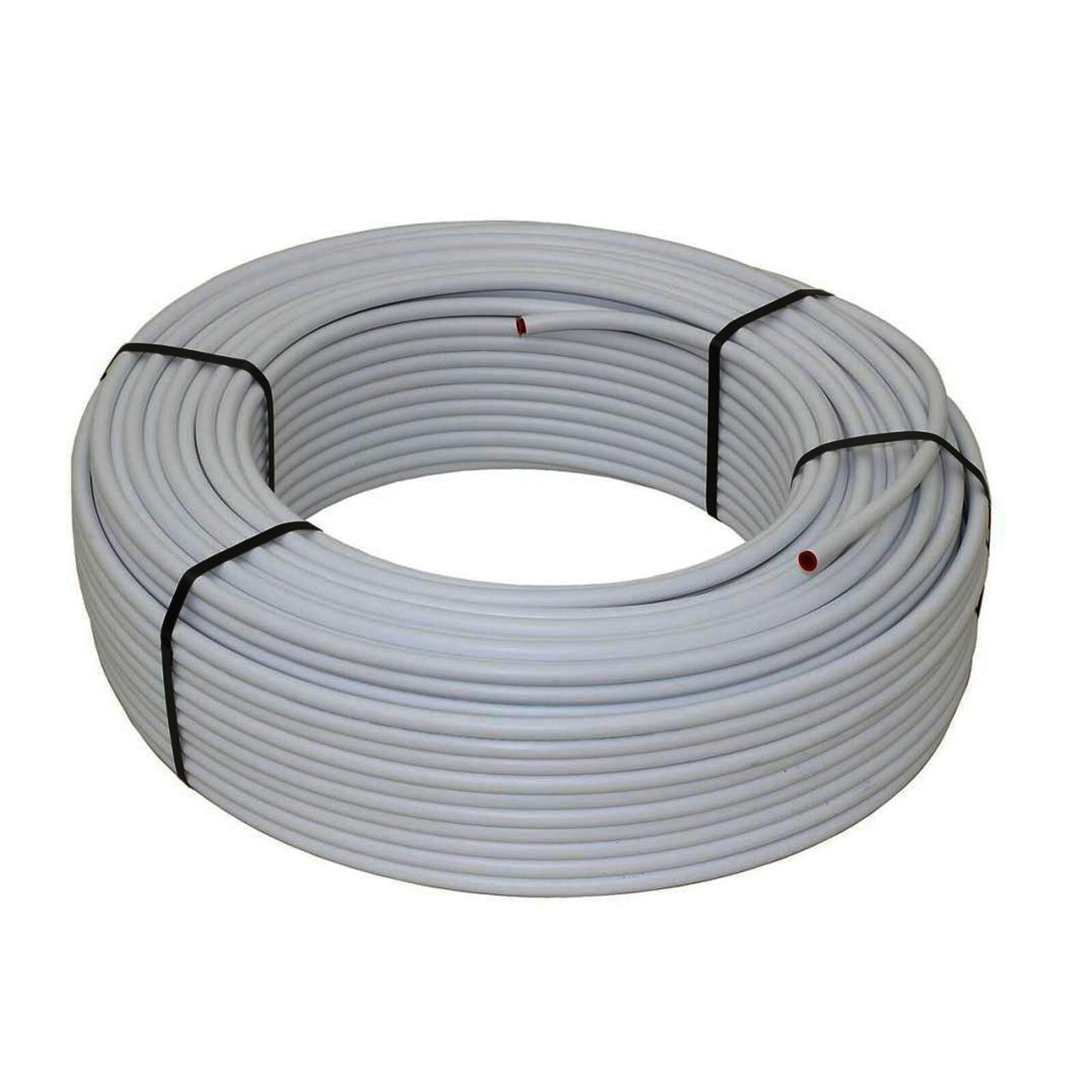 100 m² Set Trockenestrichsystem 25 mm WLG 035 Alu-Verbundrohr Raster 12,5 cm + Zubehör