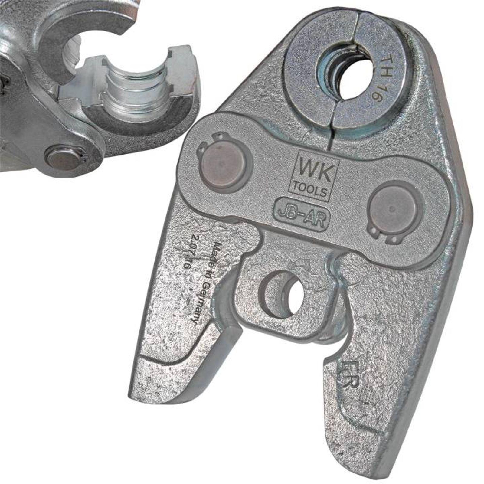 Pressbacken mit TH-Kontur für elektrische Pressen 16 x 2 mm