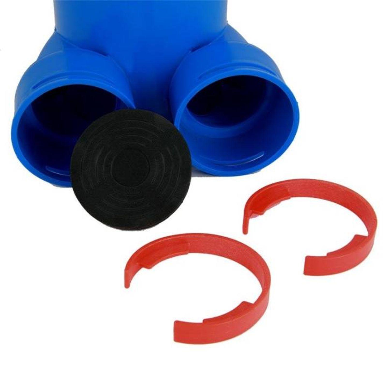 AERVIA Eckübergang DN125 / 2x75 Kunststoff